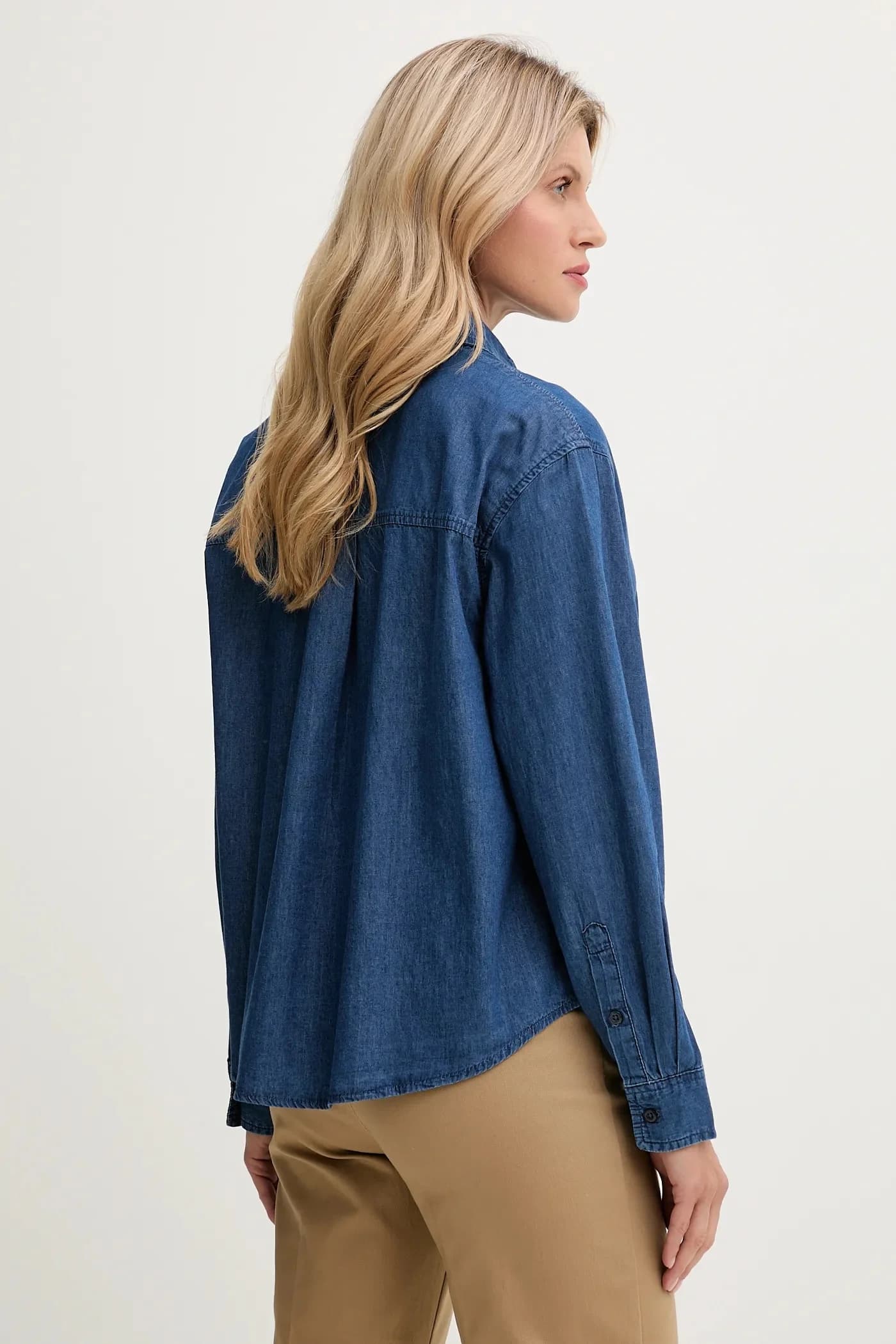 Джинсовая рубашка - фото 3