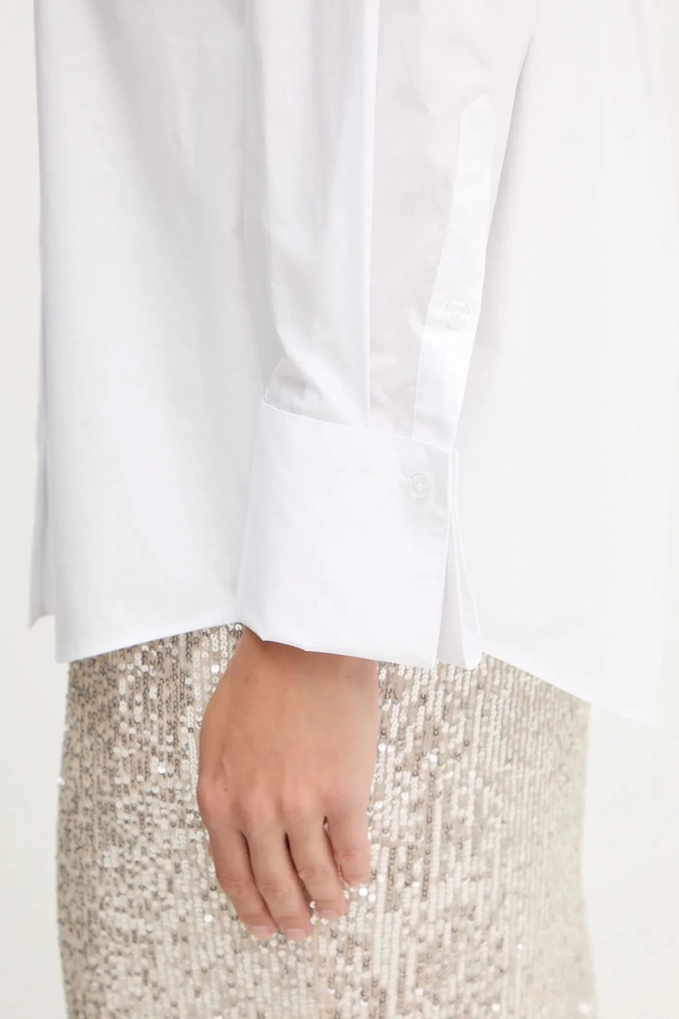 Хлопковая рубашка MICHAEL Michael Kors - фото 5