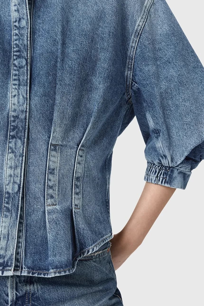 AllSaints koszula jeansowa NANCY - фото 3