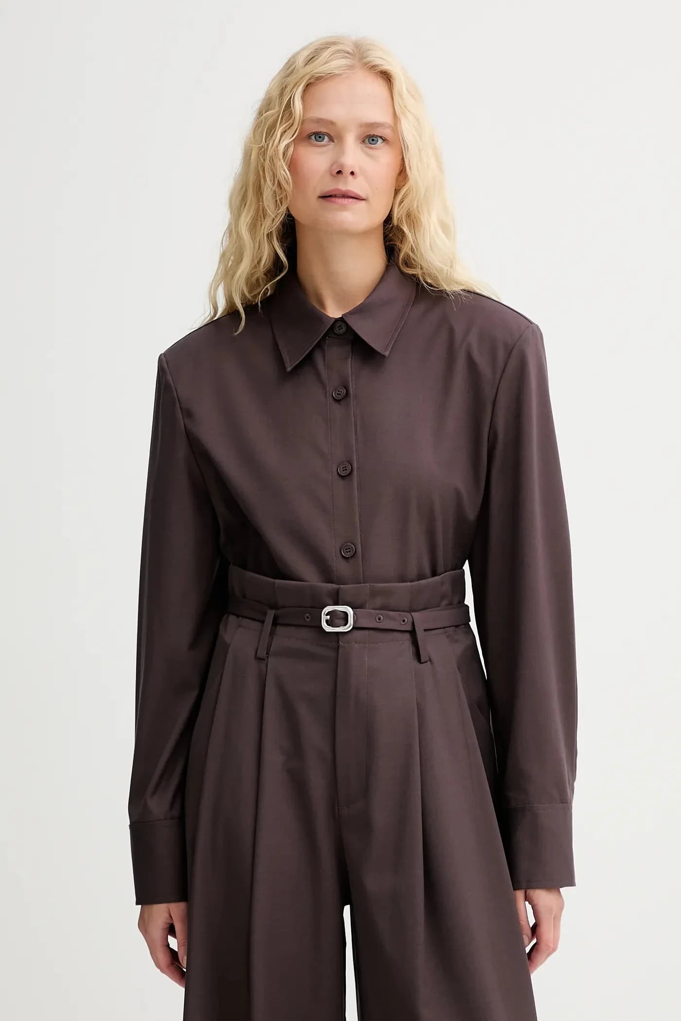 Шерстяная рубашка