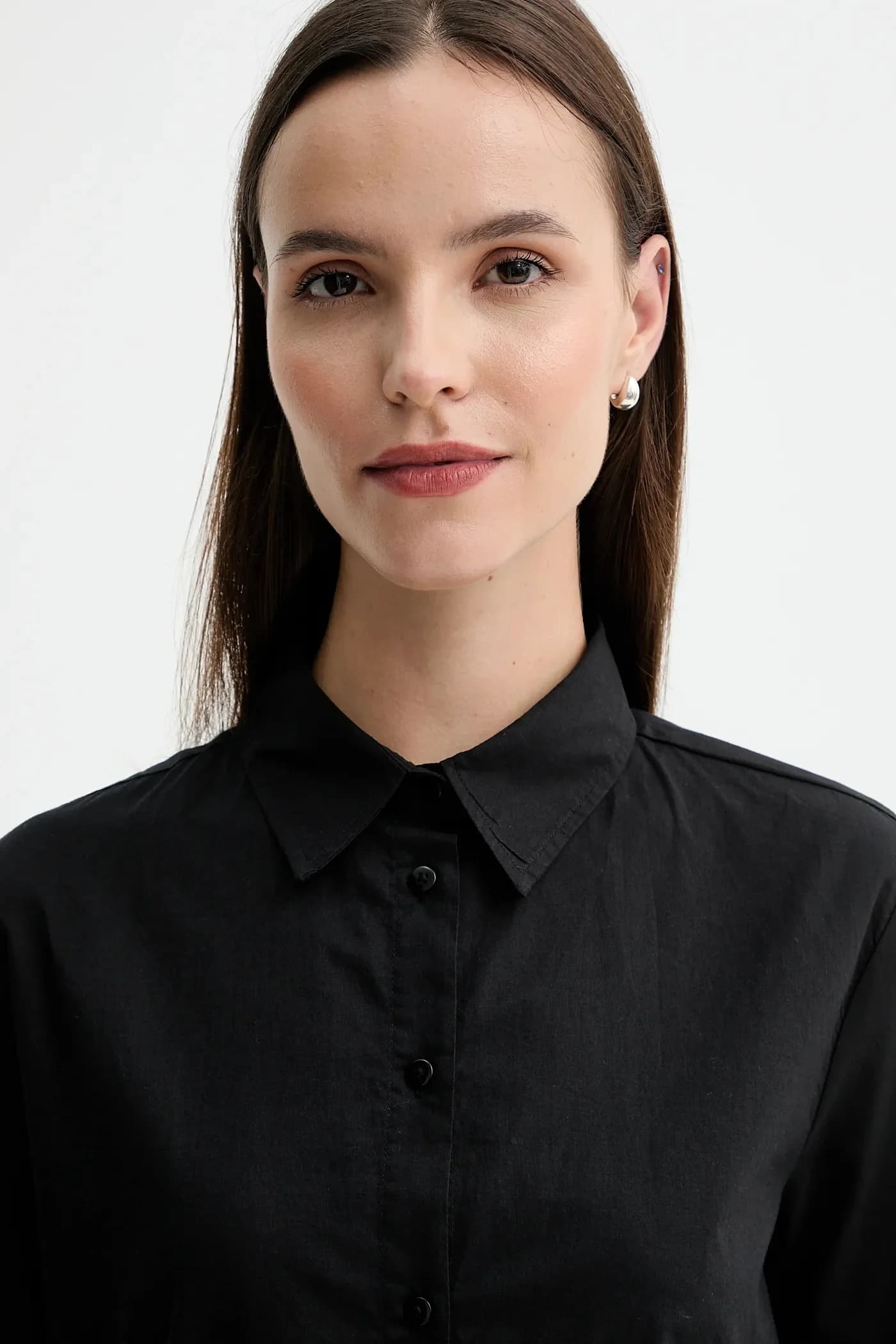 Хлопковая рубашка United Colors of Benetton - фото 4