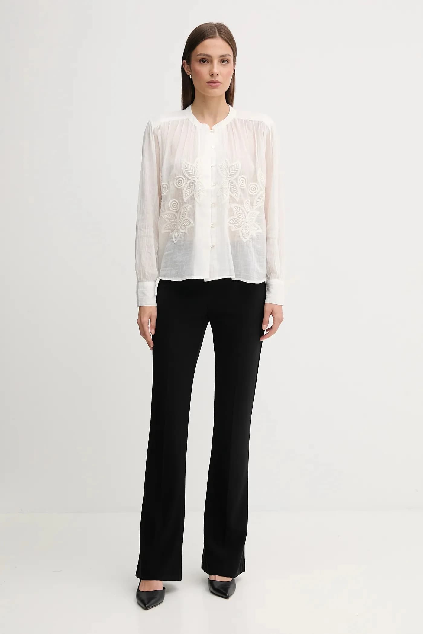 Хлопковая рубашка - фото 2