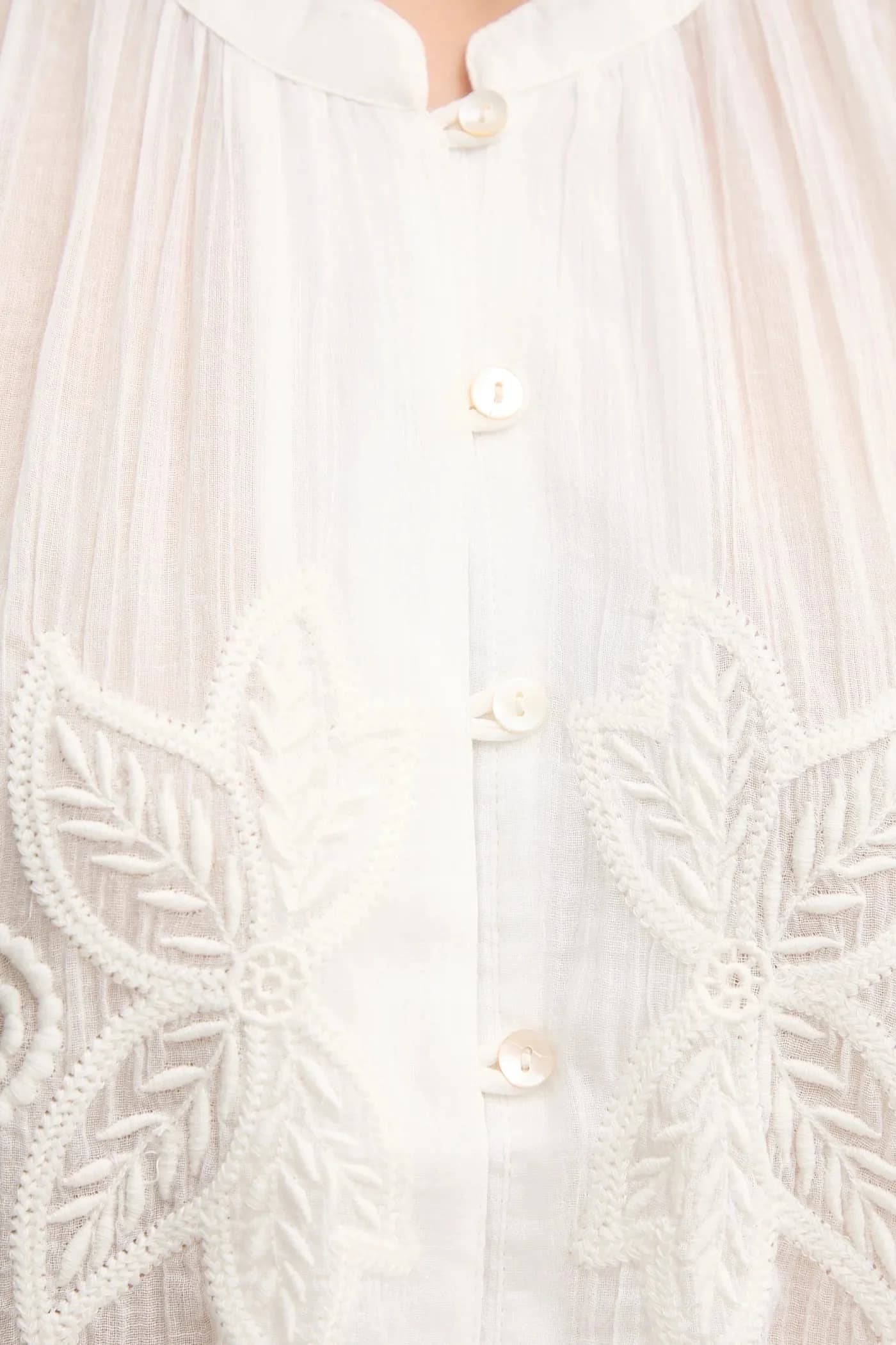 Хлопковая рубашка - фото 5