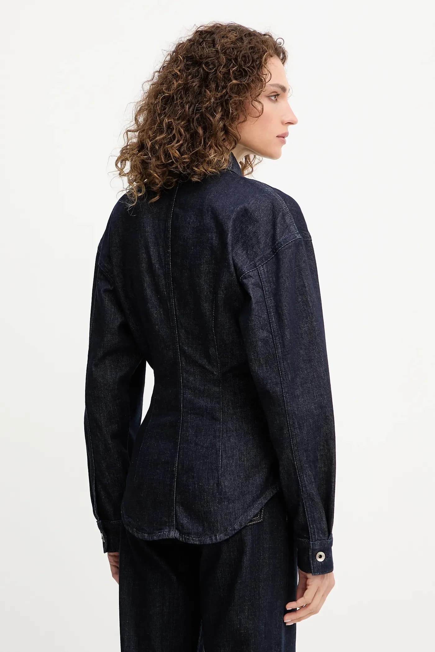 Джинсовая рубашка - фото 3