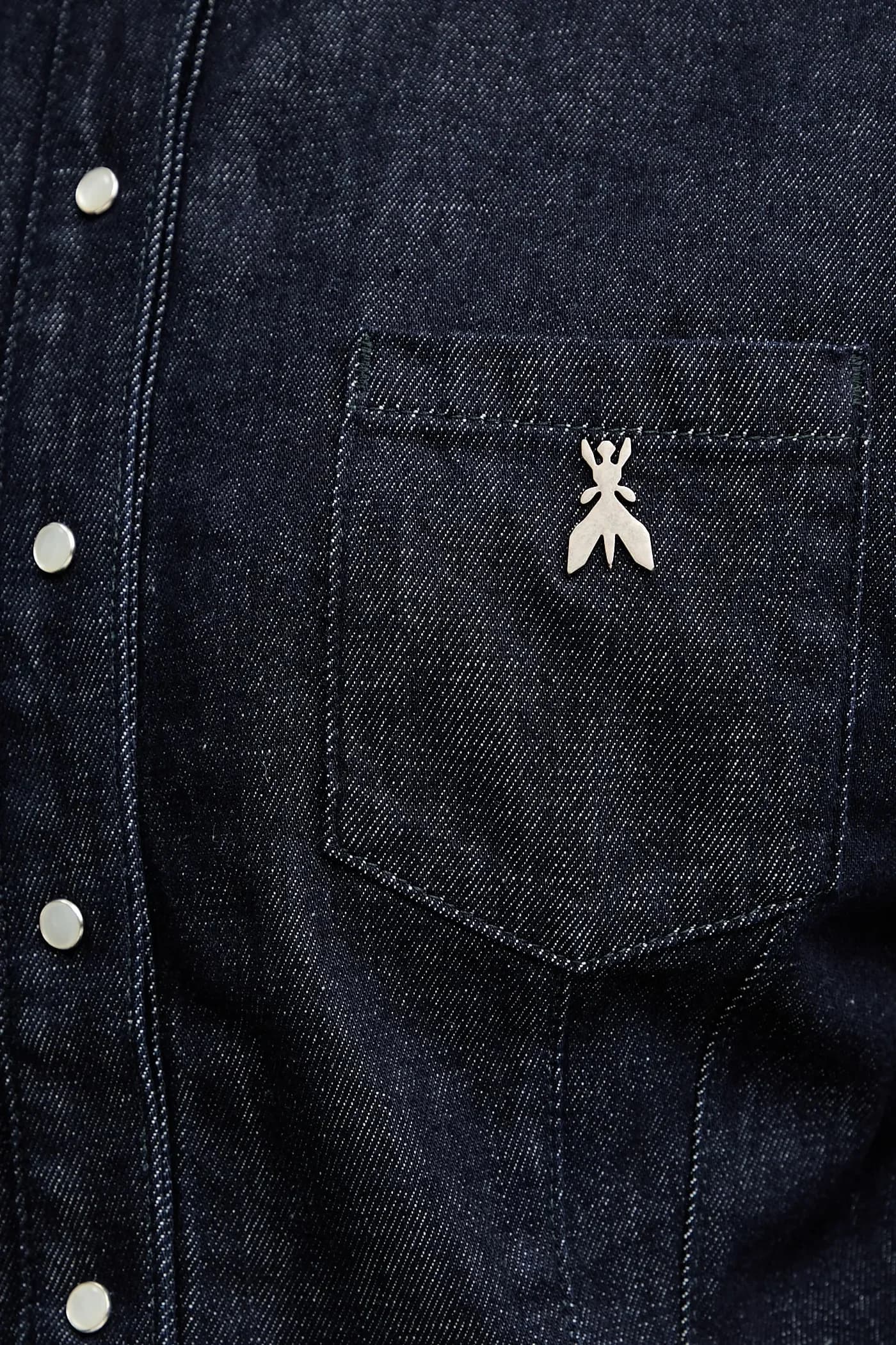 Джинсовая рубашка - фото 5