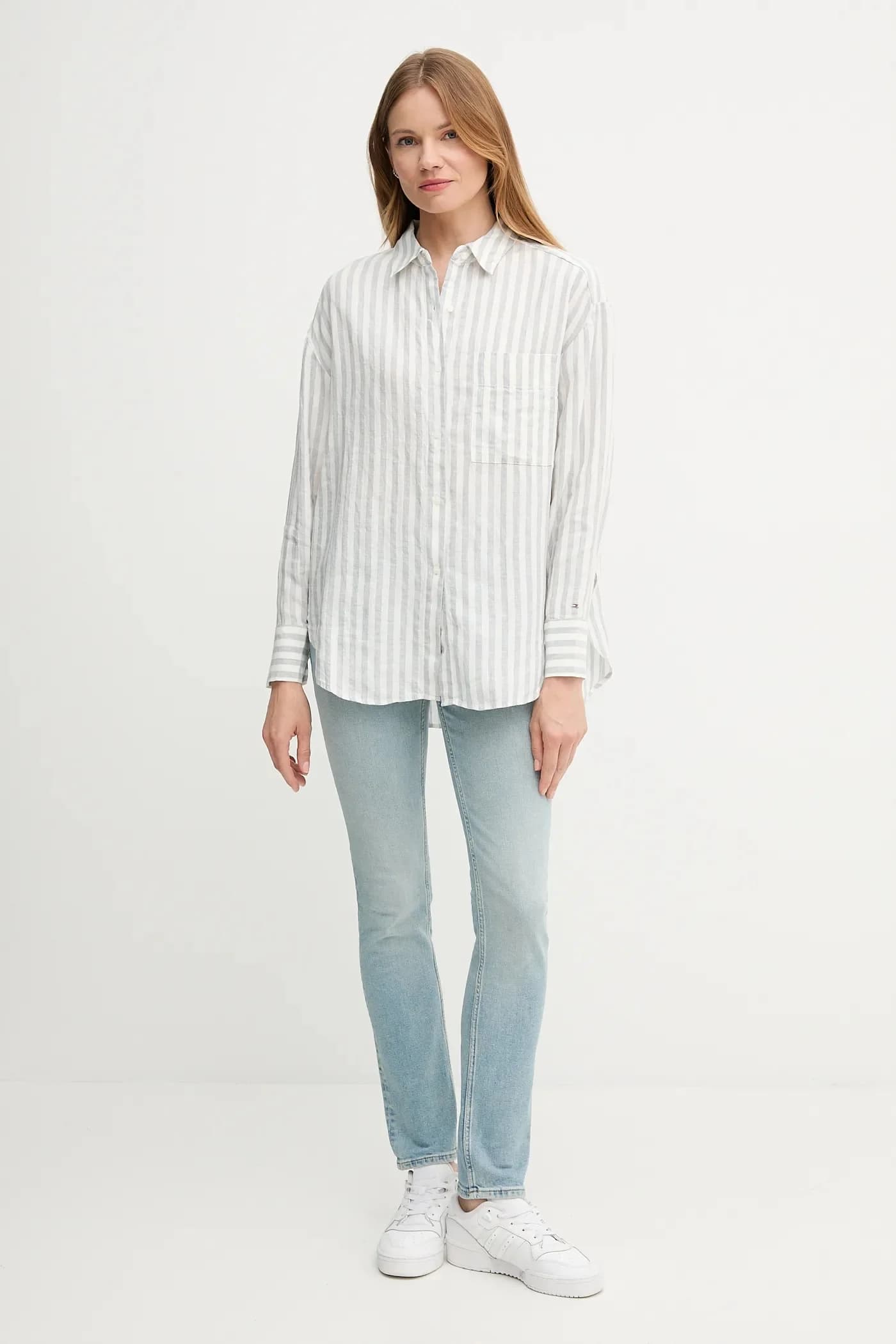 Льняная рубашка - фото 2