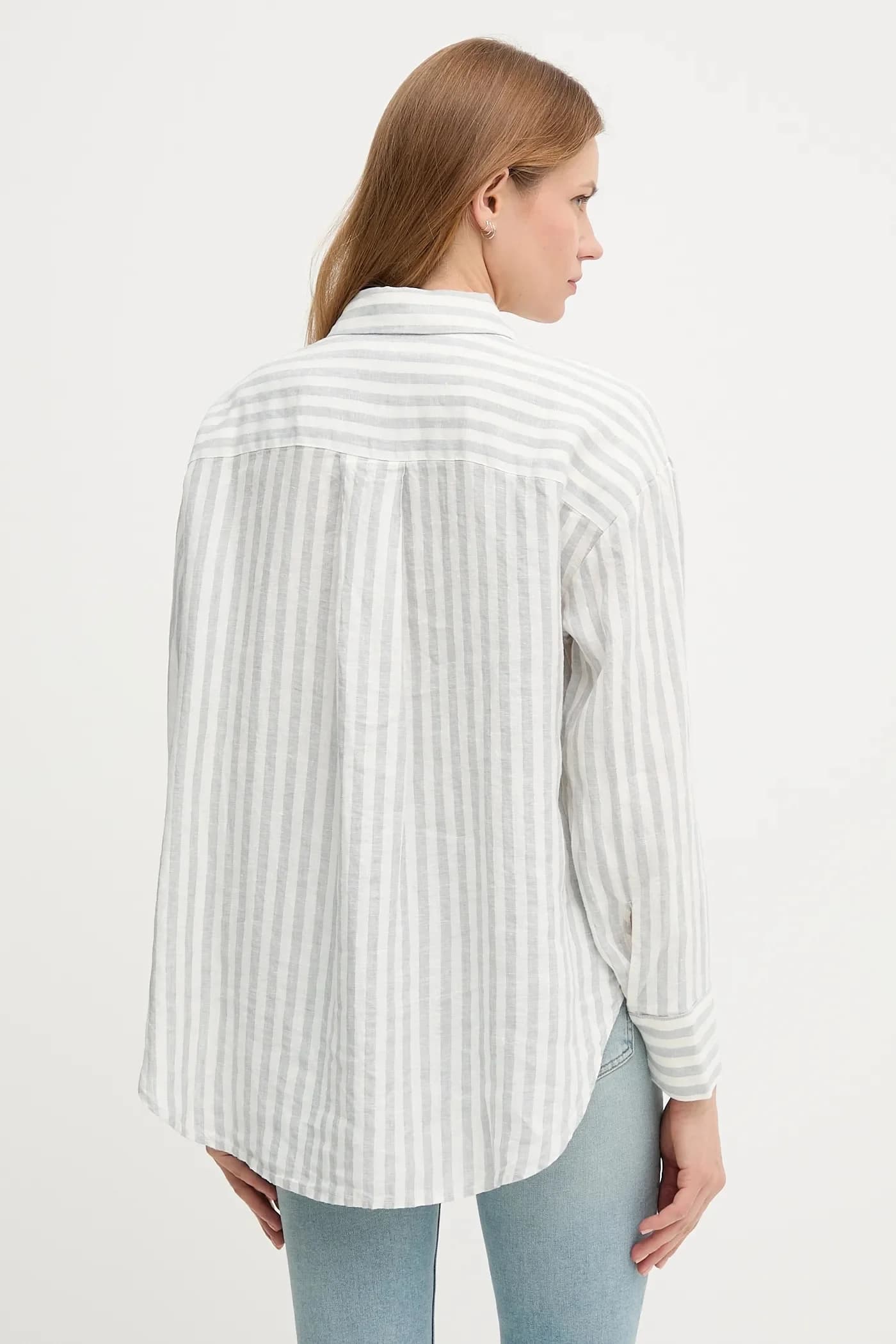 Льняная рубашка - фото 3