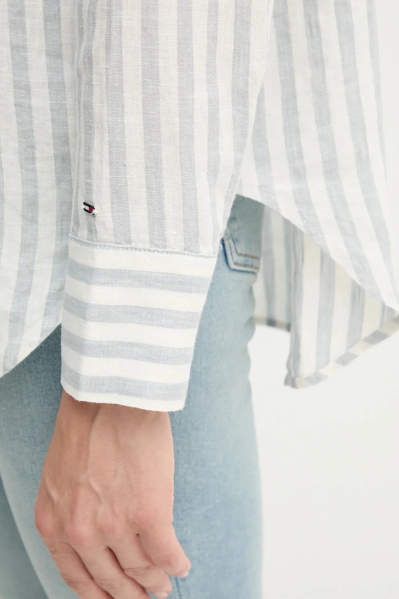 Льняная рубашка - фото 5