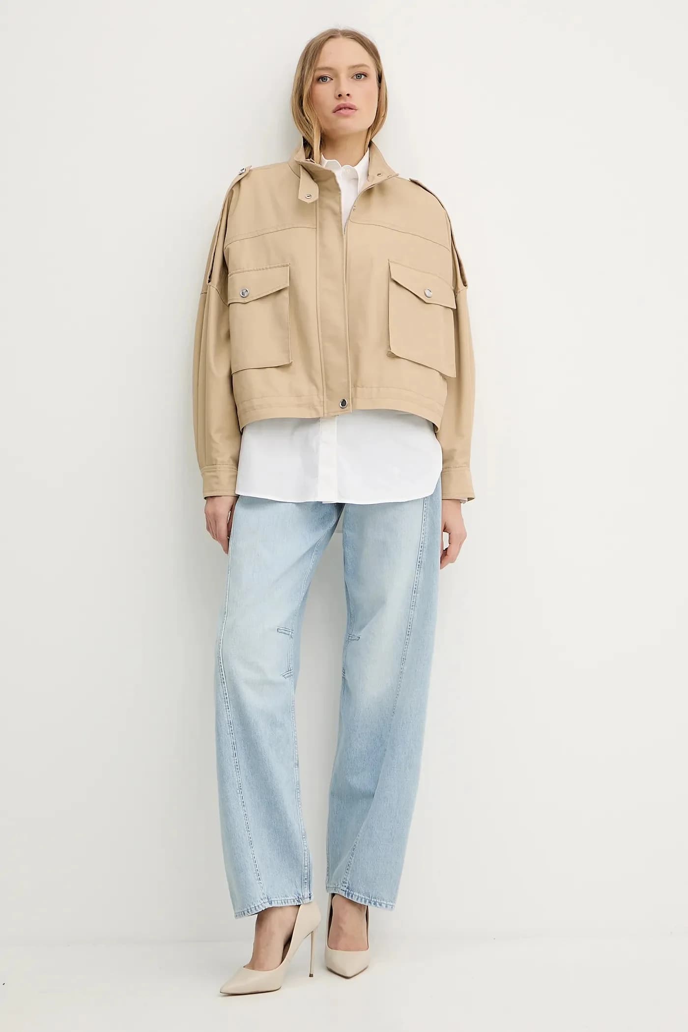 Хлопковая рубашка - фото 2