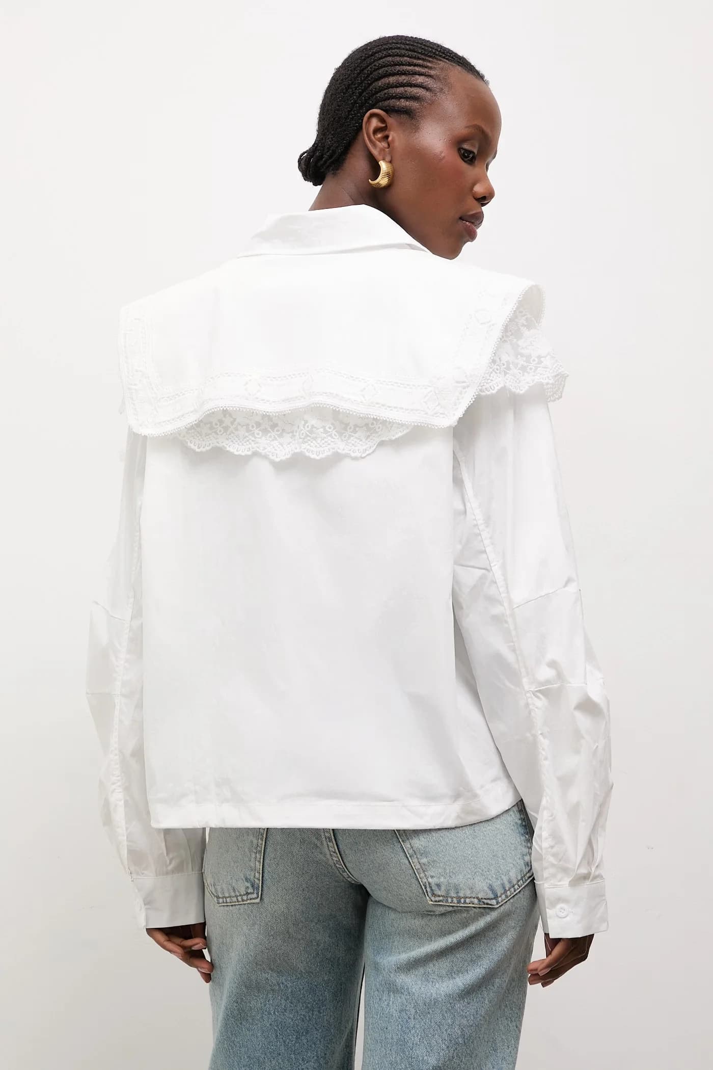 Хлопковая рубашка - фото 4