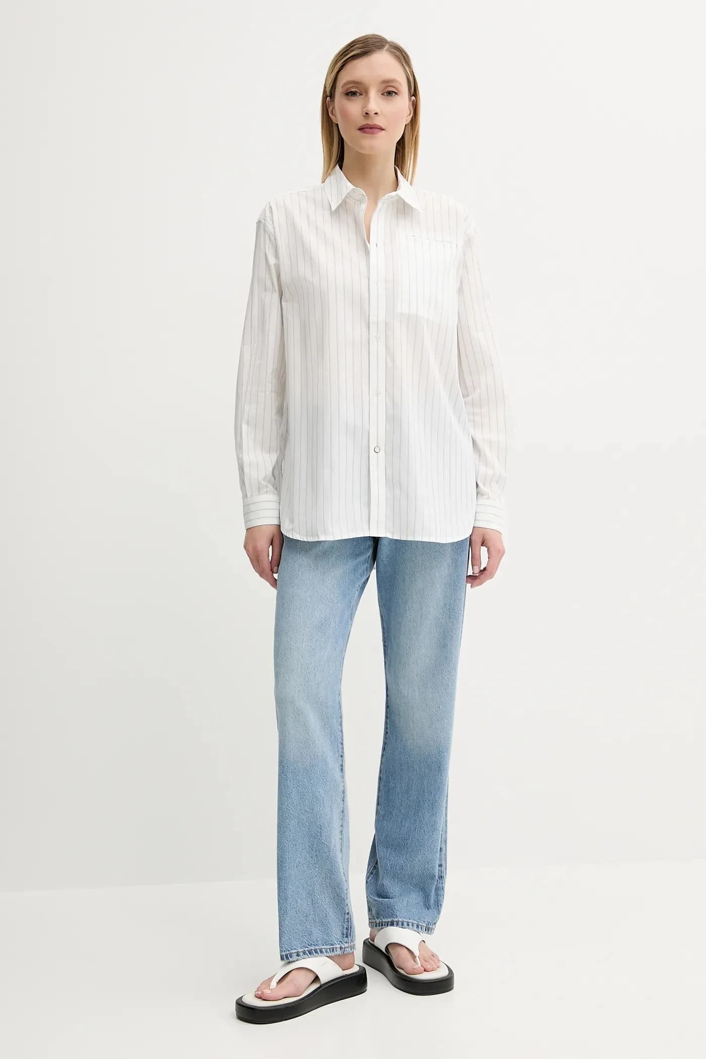 Хлопковая рубашка - фото 2