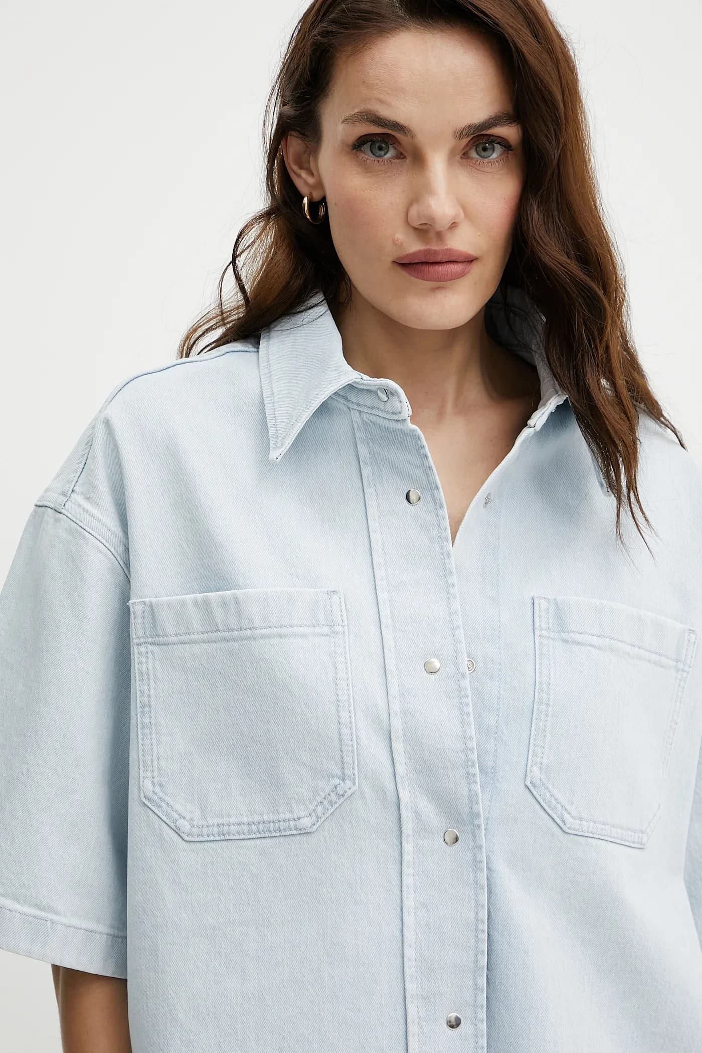 джинсовая рубашка ERICA - фото 4