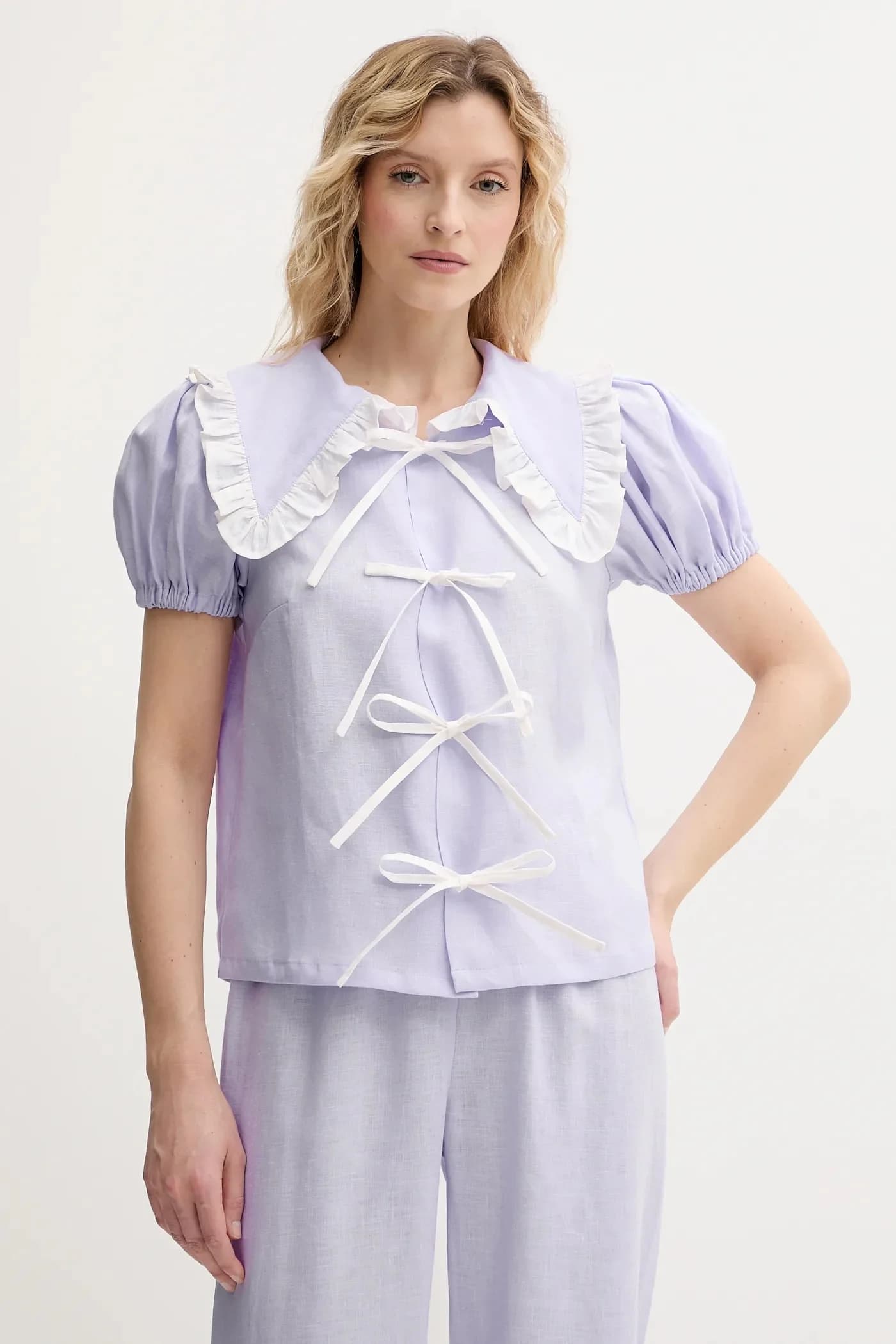 Льняная рубашка