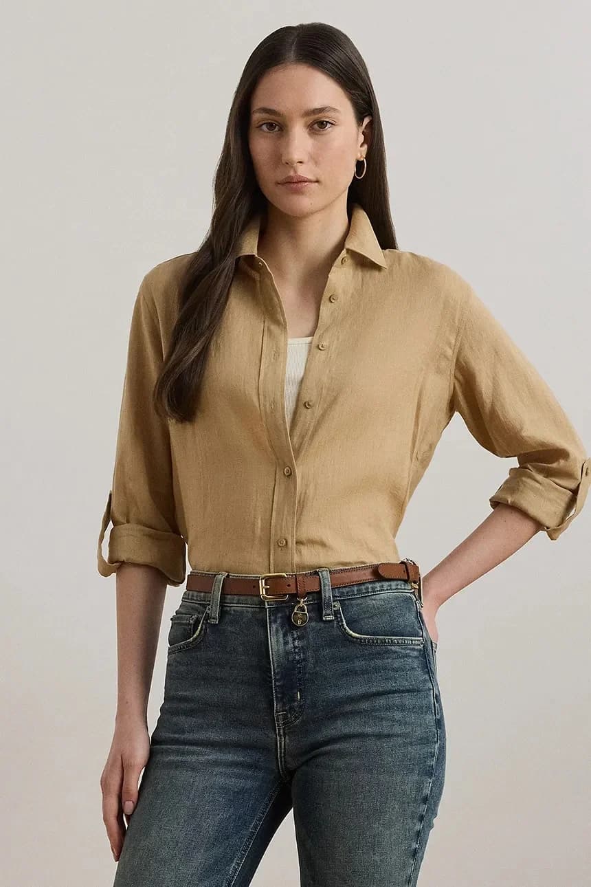 Льняная рубашка