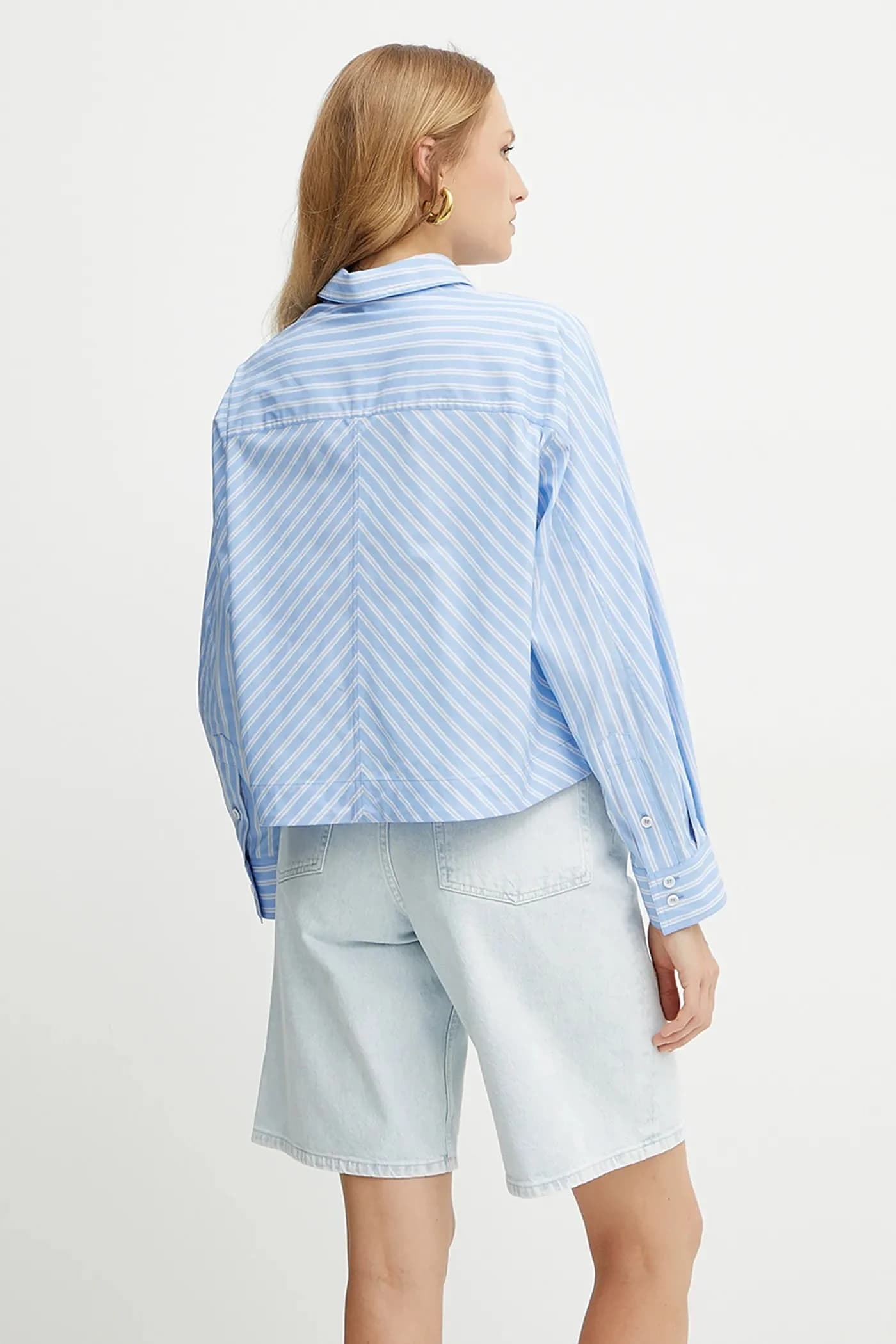 хлопковая рубашка BRITTNEY - фото 3