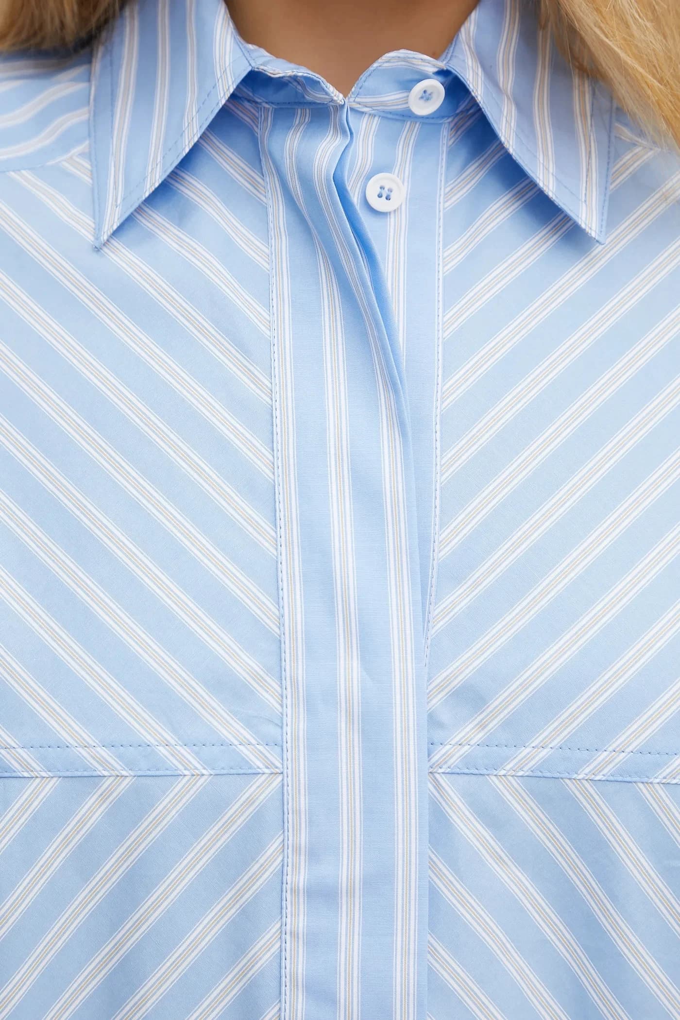 хлопковая рубашка BRITTNEY - фото 5