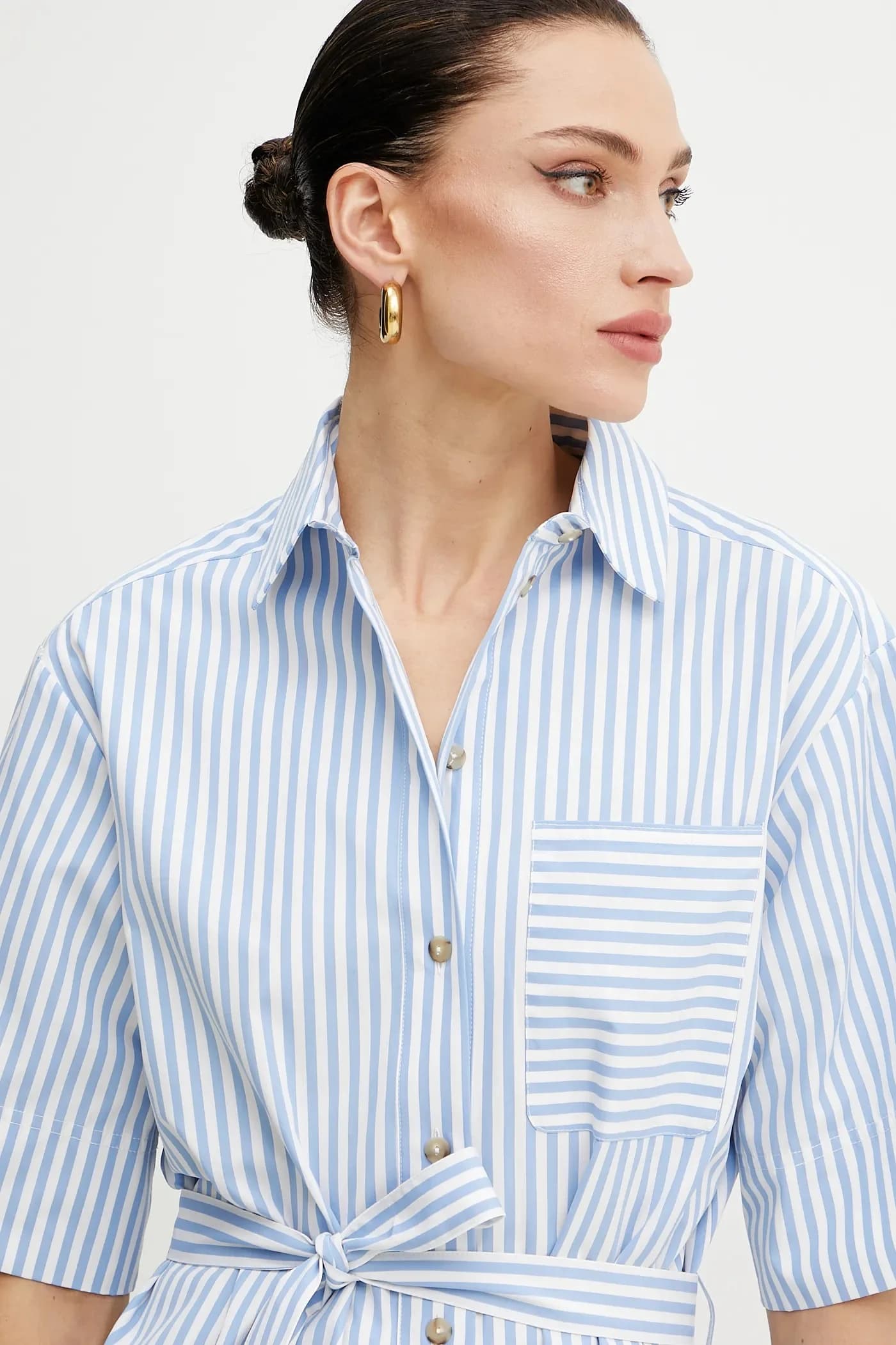 Хлопковая рубашка - фото 4