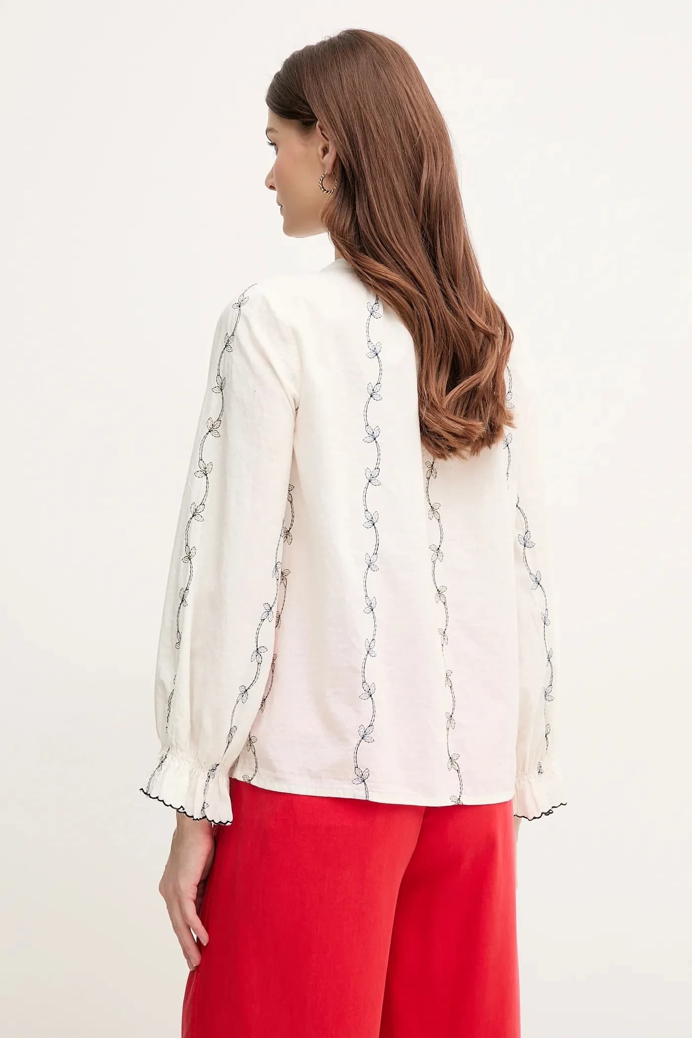 Хлопковая рубашка - фото 3