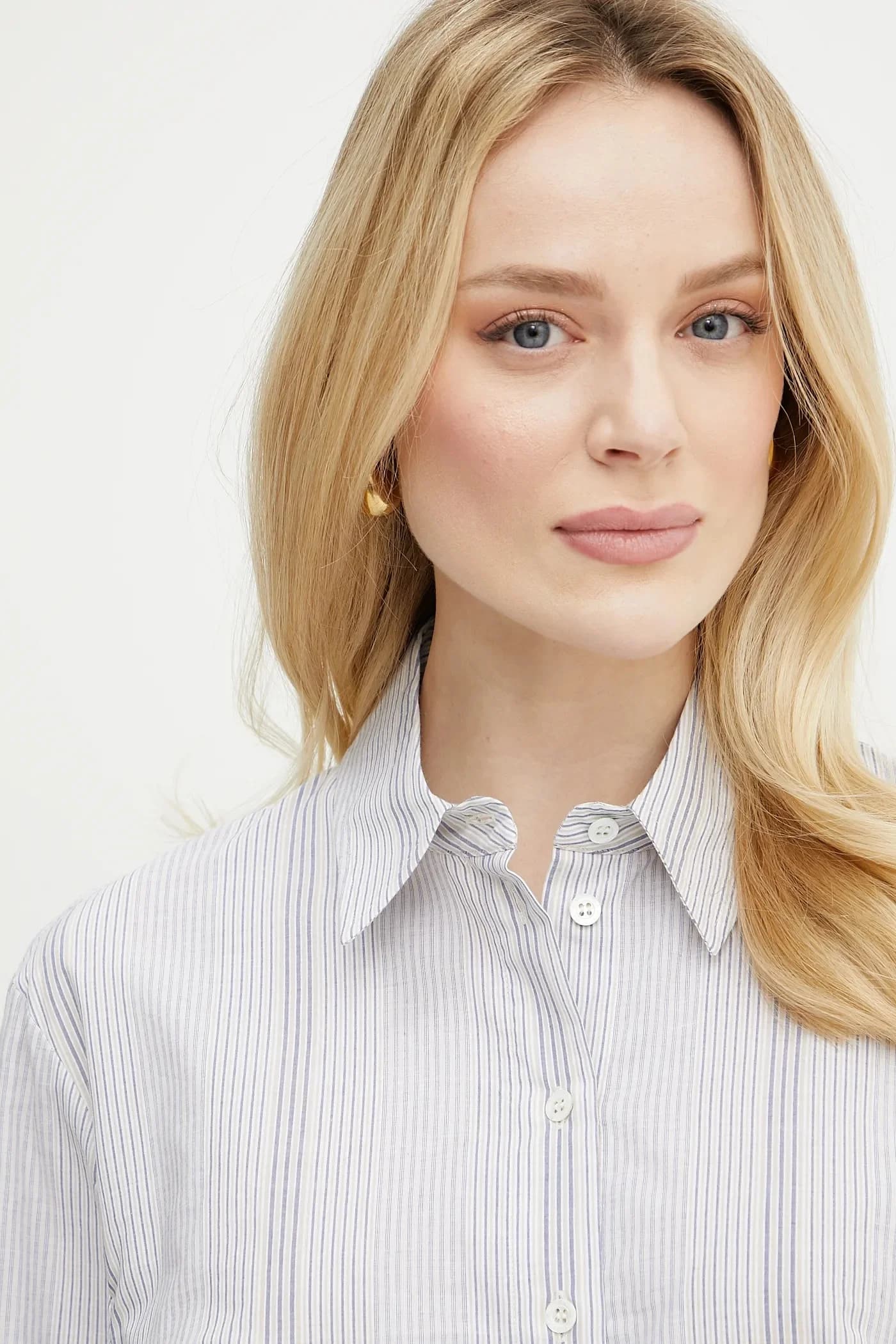 Хлопковая рубашка - фото 4