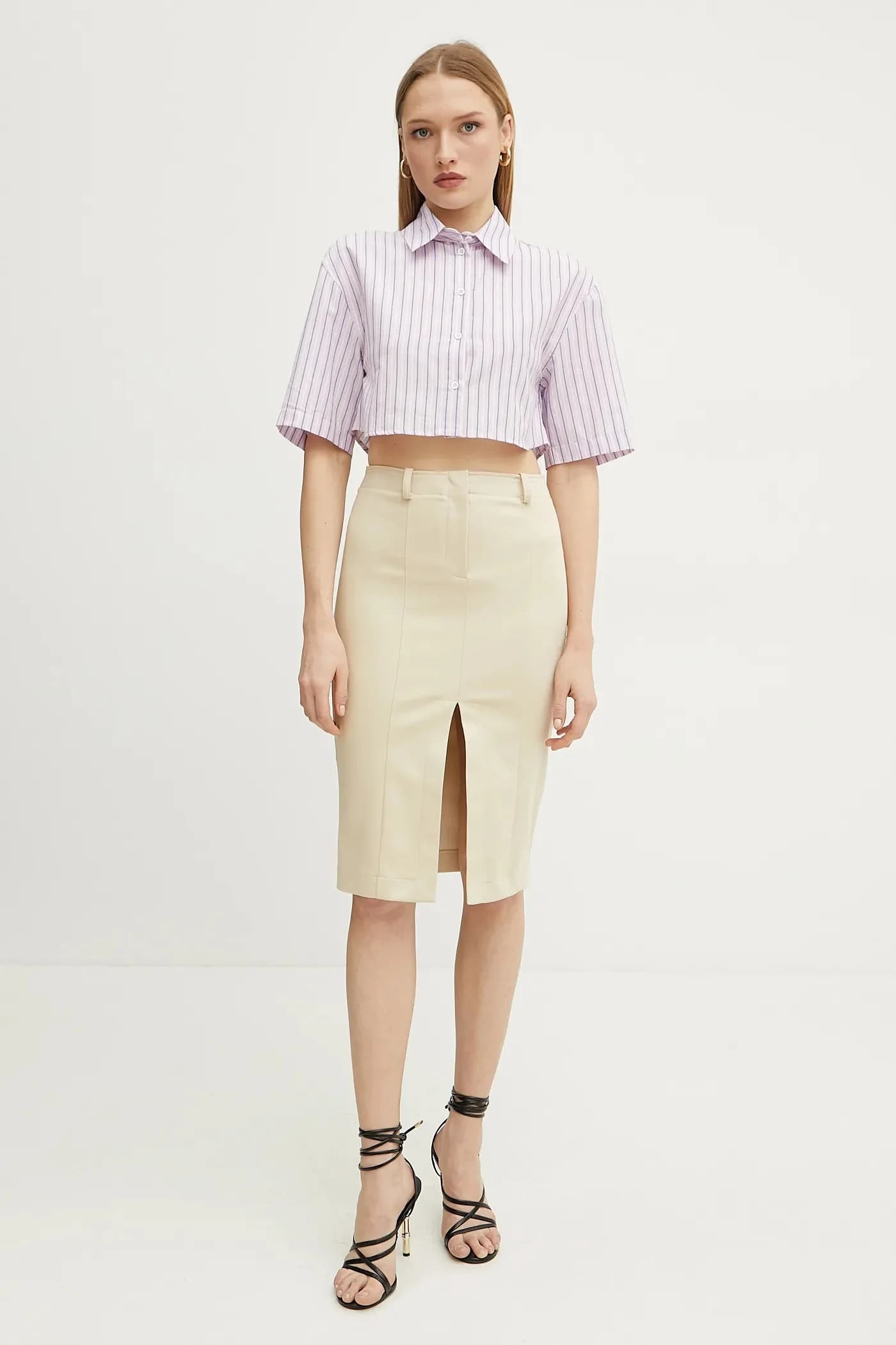 Хлопковая рубашка - фото 2