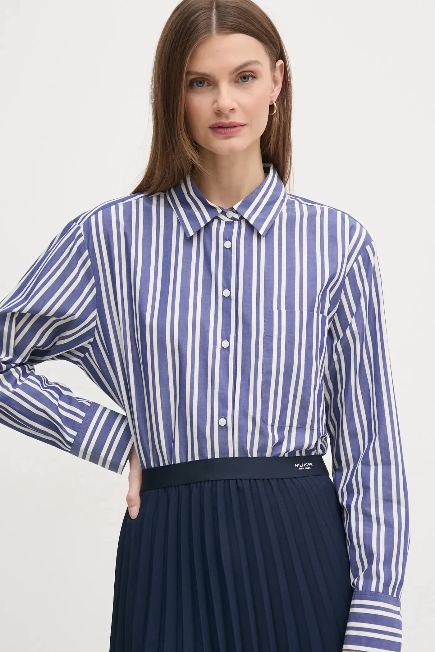 Хлопковая рубашка - фото 4