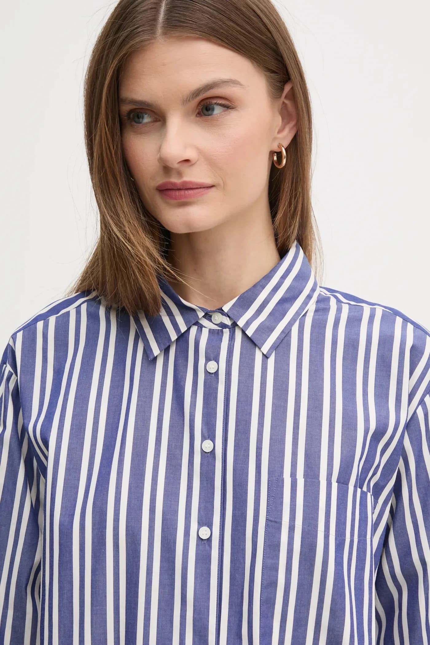 Хлопковая рубашка - фото 5