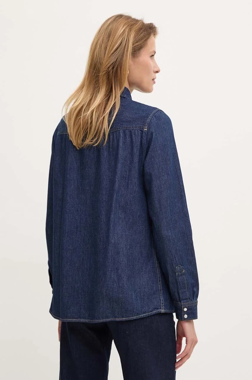 Джинсовая рубашка - фото 3