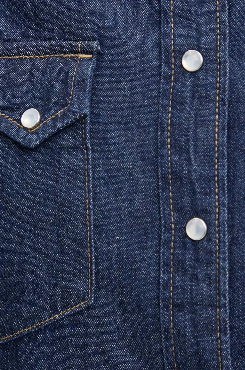 Джинсовая рубашка - фото 5