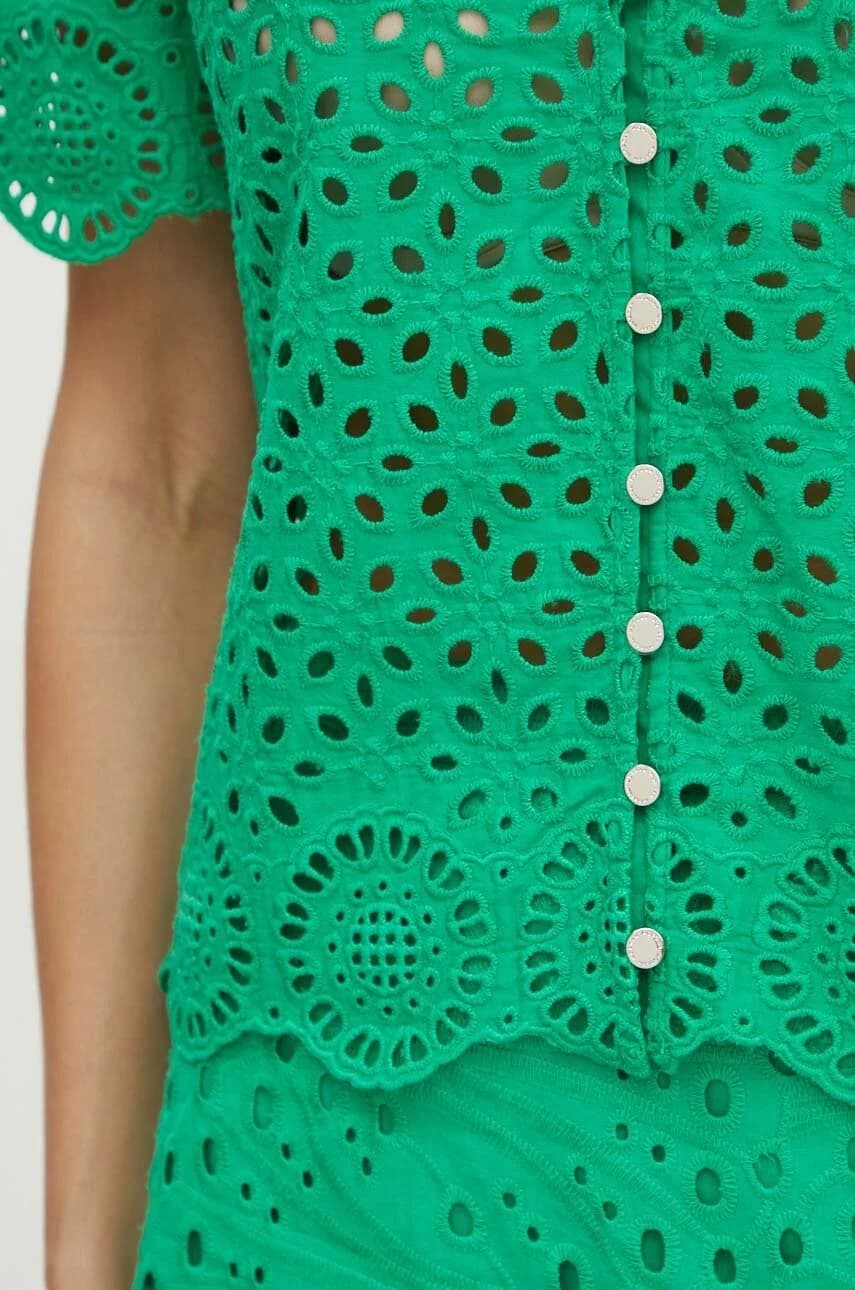 рубашка CFLAM из хлопка - фото 6