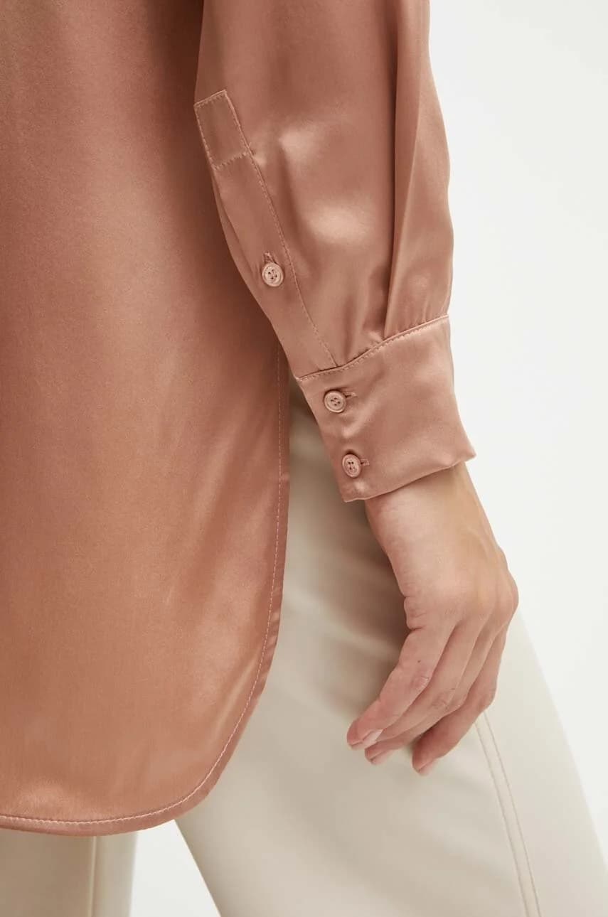 Шелковая рубашка - фото 5