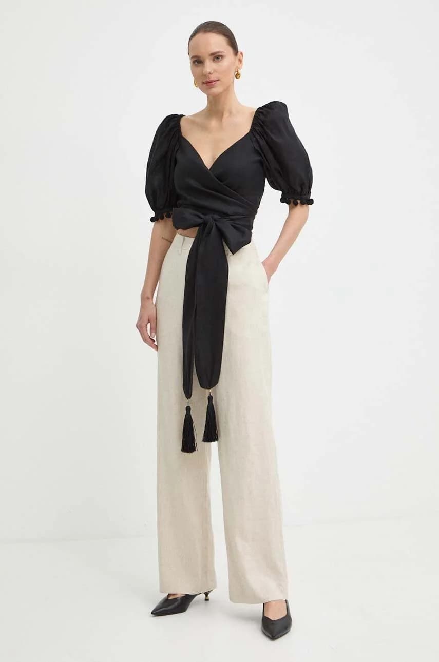 Льняная рубашка RUNWAY COLLECTION