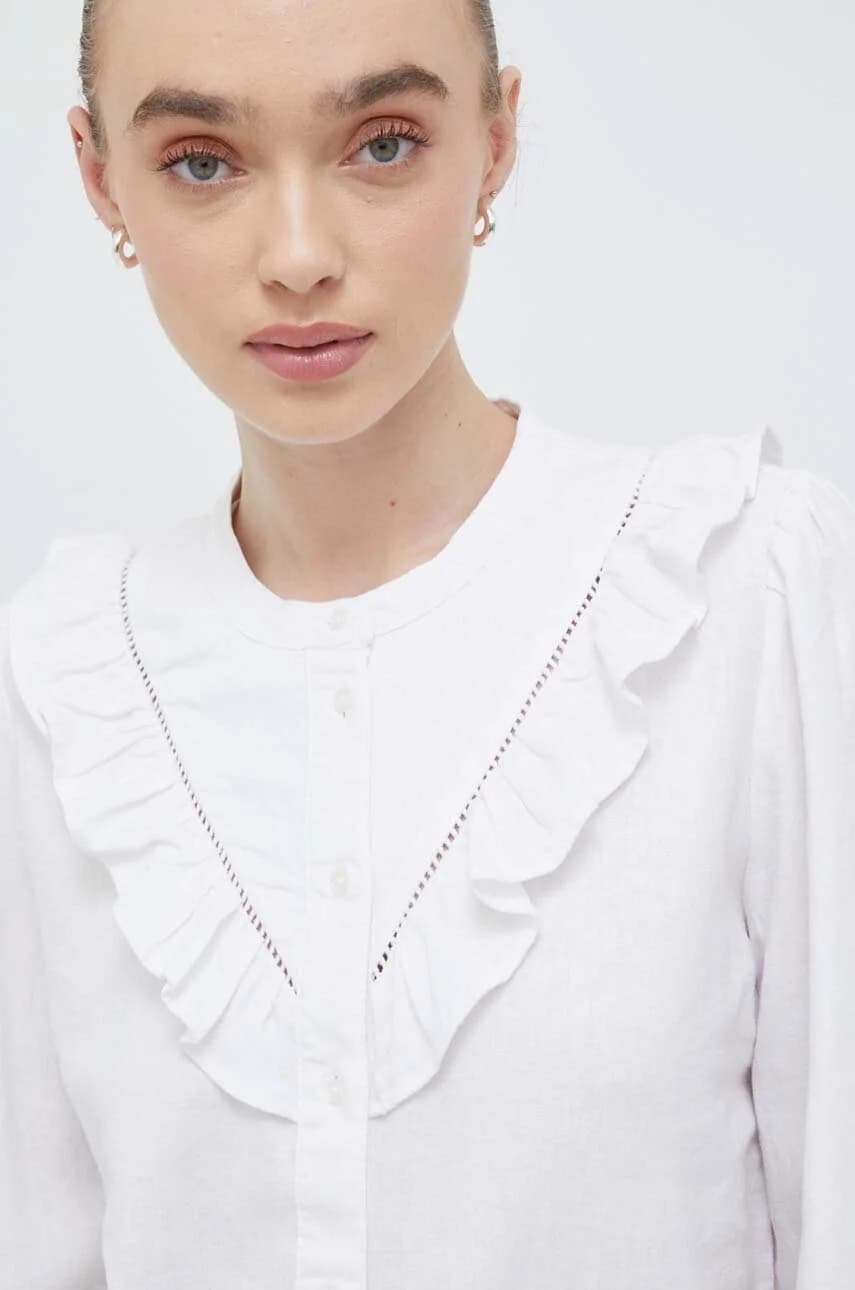 Льняная рубашка - фото 4