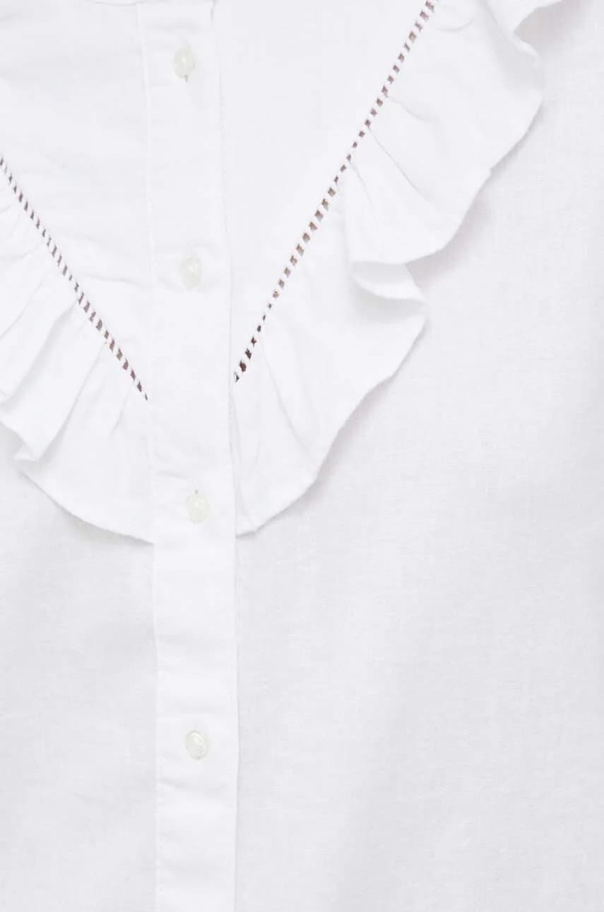 Льняная рубашка - фото 5