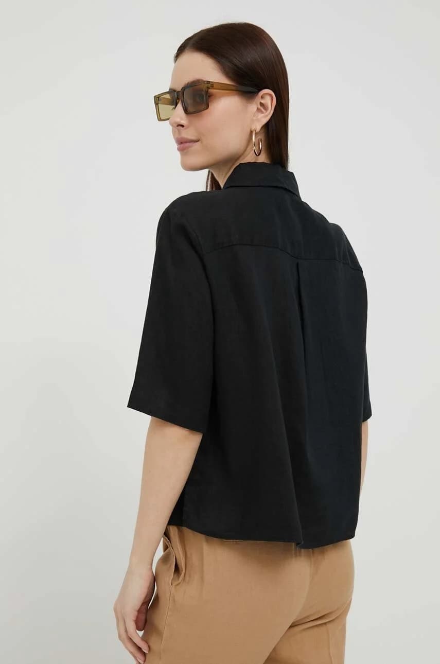 Льняная рубашка - фото 3