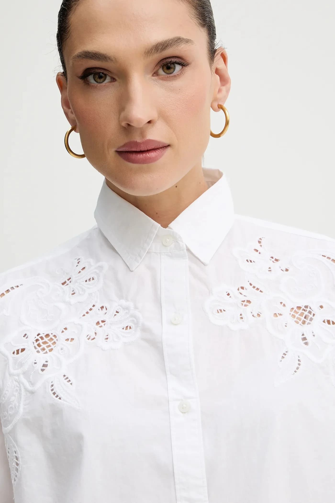 Хлопковая рубашка - фото 4