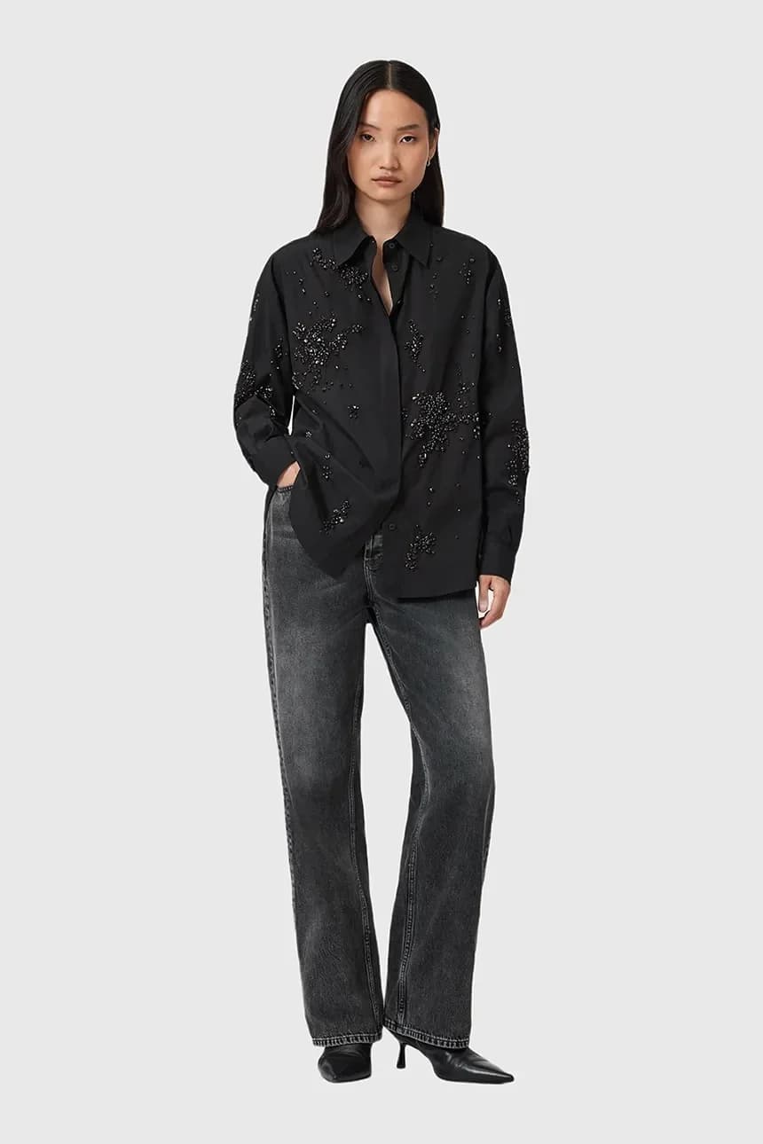 рубашка GEMI из хлопка - фото 6