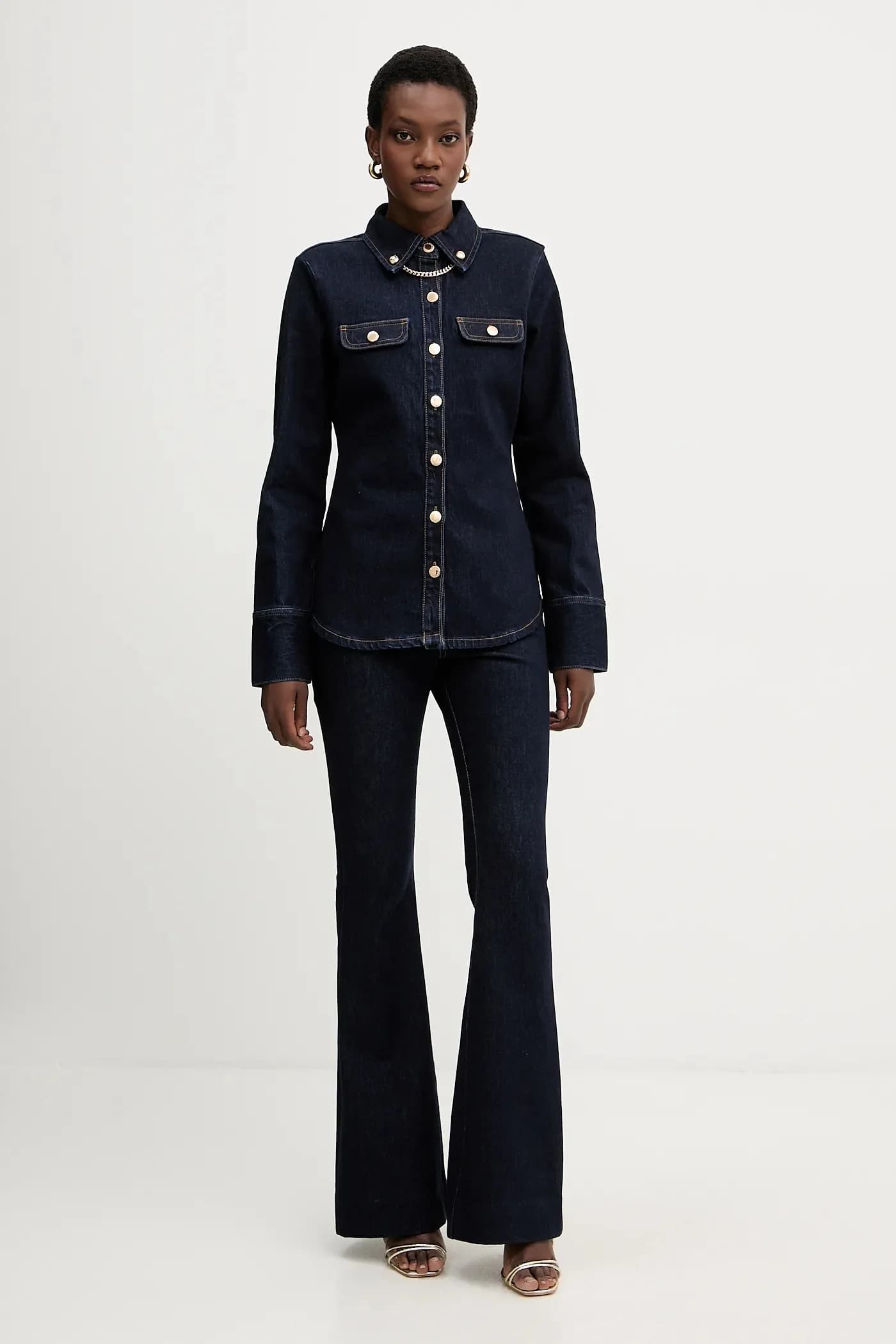 джинсовая рубашка Jorun - фото 2