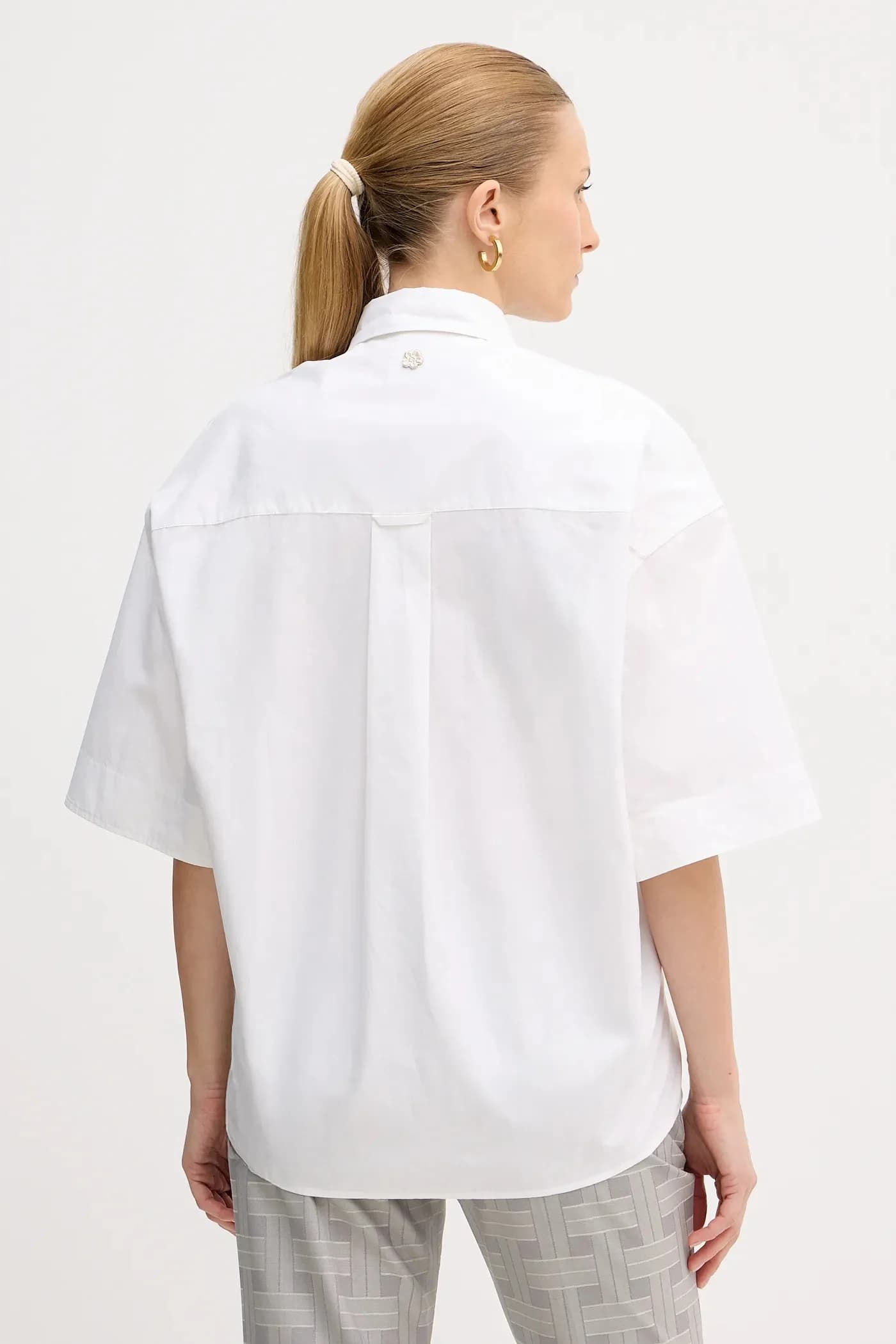 Хлопковая рубашка - фото 3