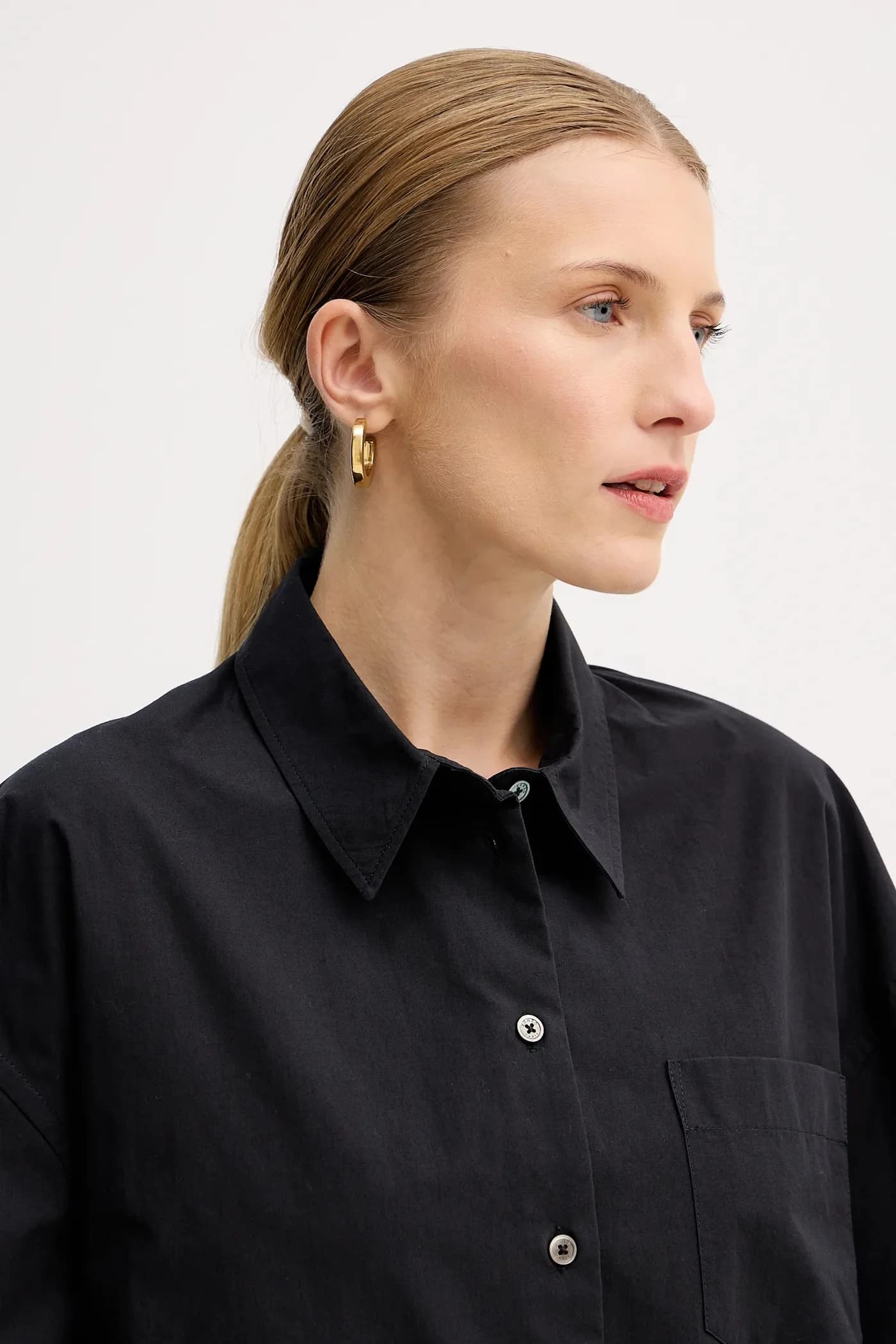 Хлопковая рубашка - фото 4