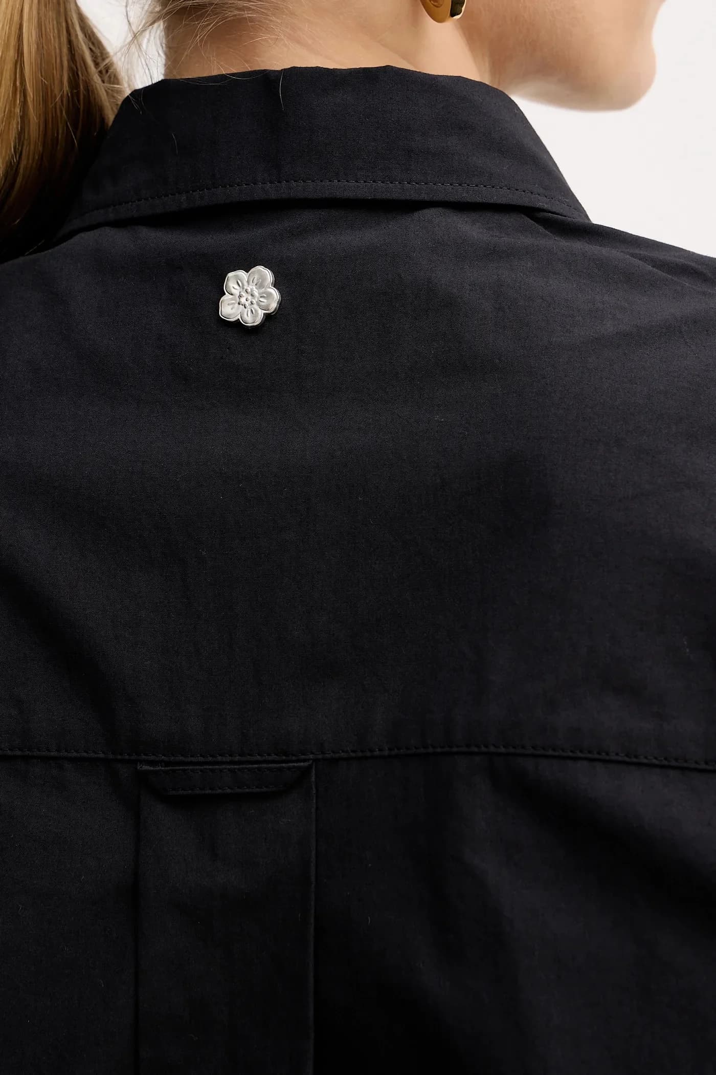 Хлопковая рубашка - фото 5