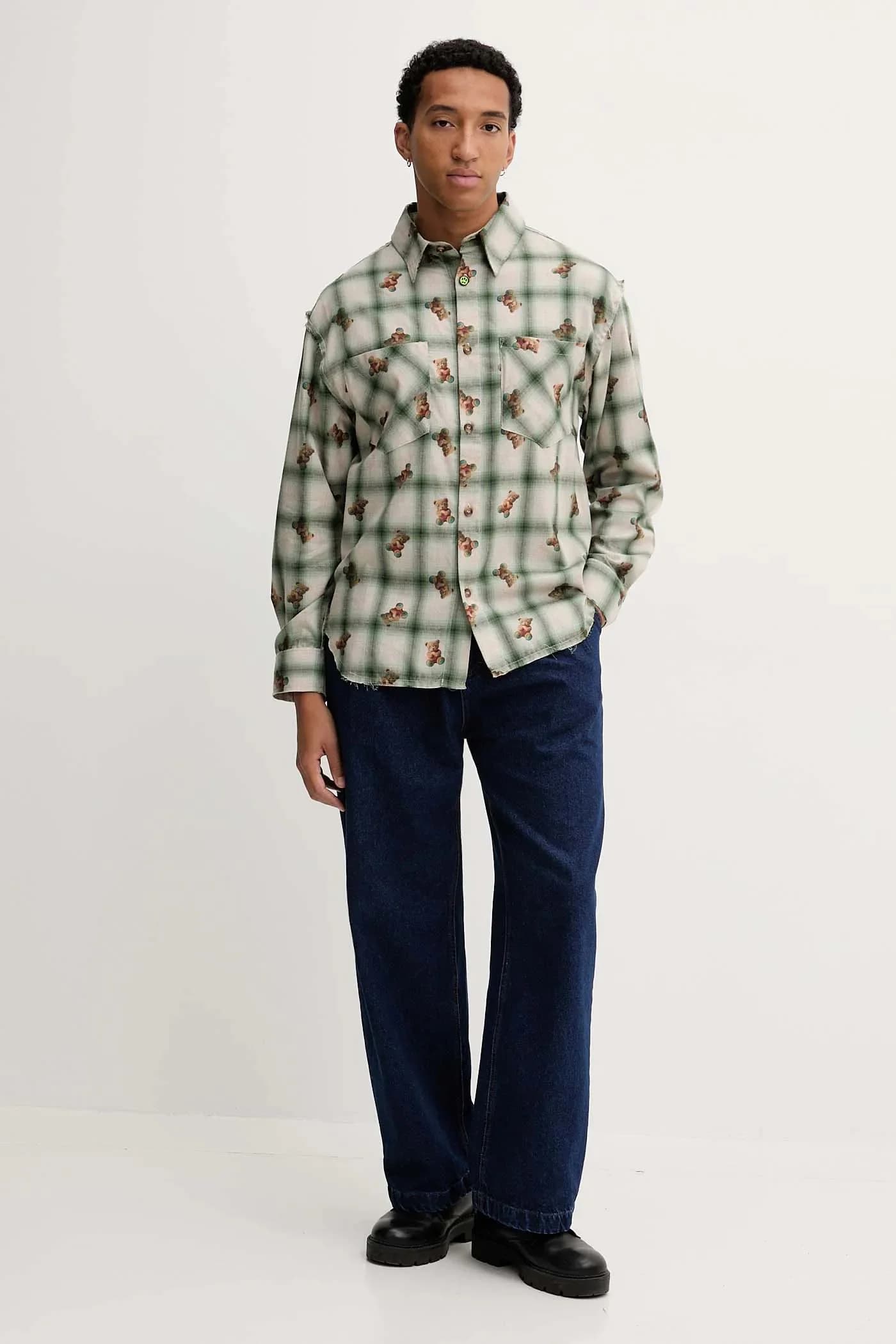 Хлопковая рубашка - фото 4