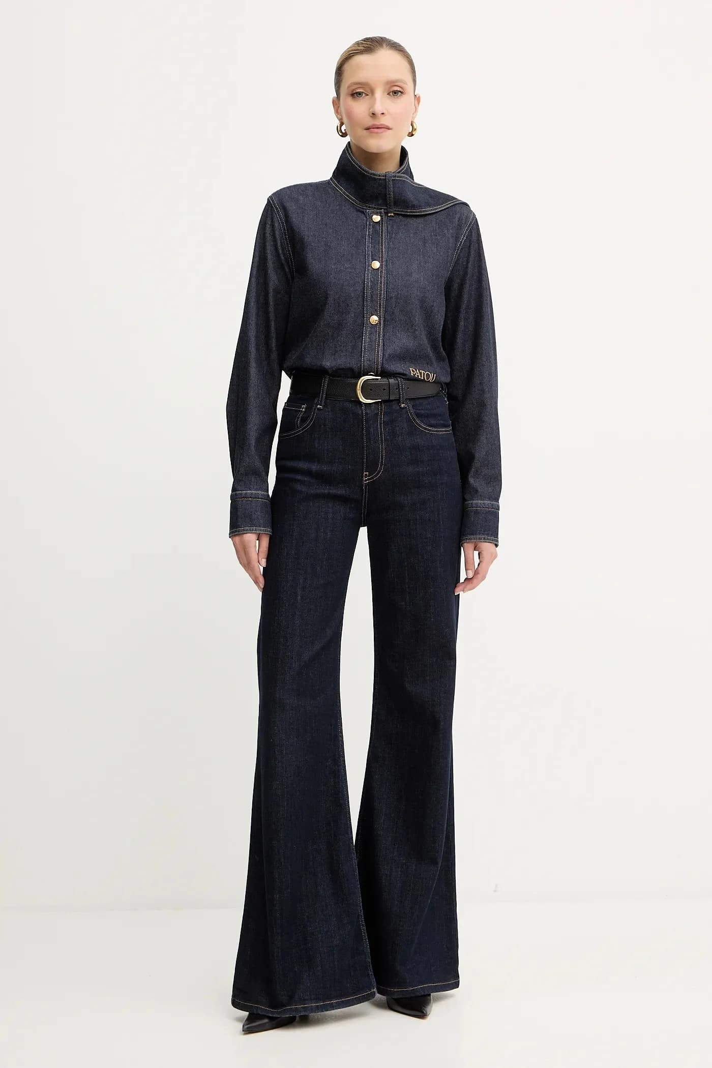 Джинсовая рубашка - фото 2