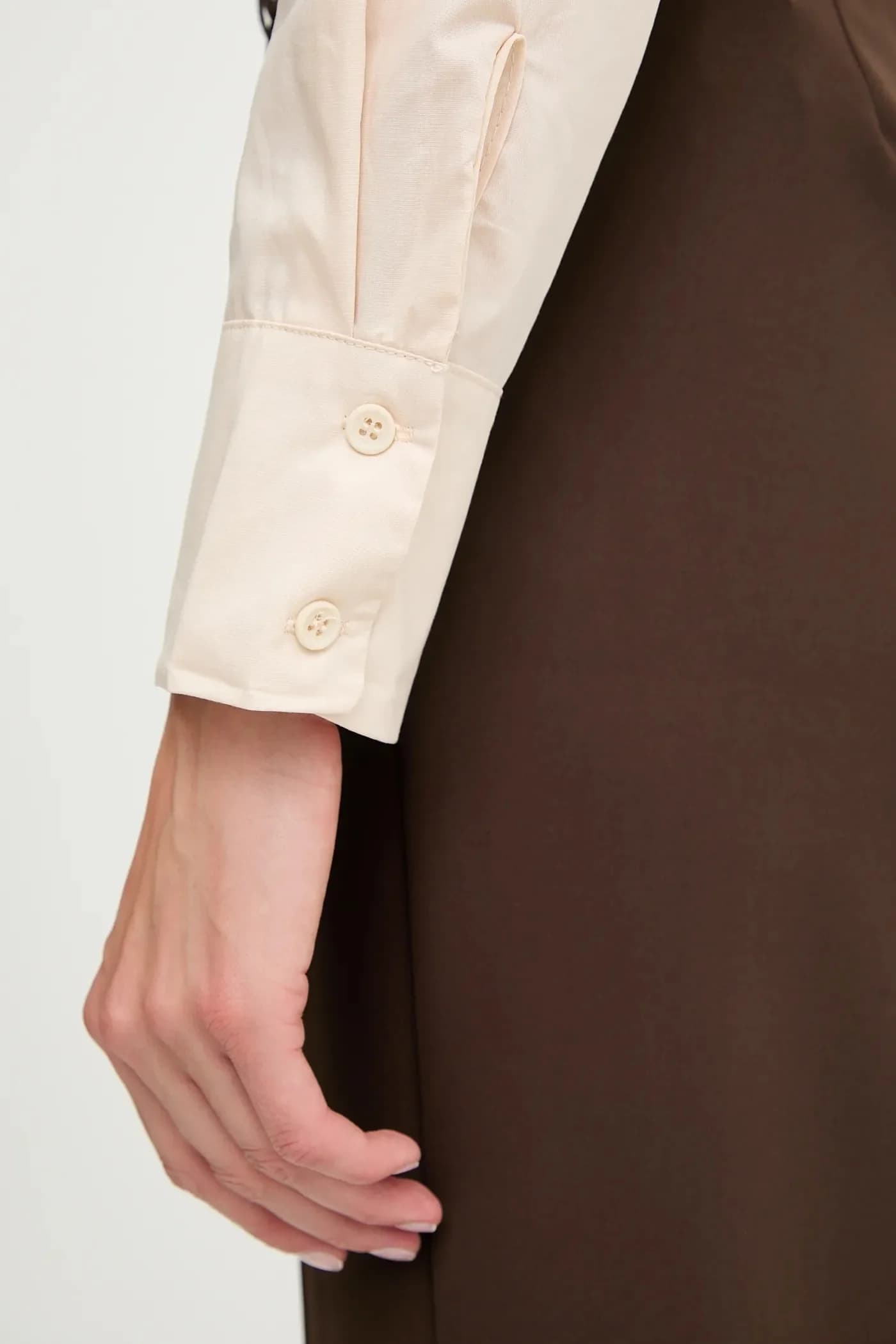 Хлопковая рубашка - фото 5