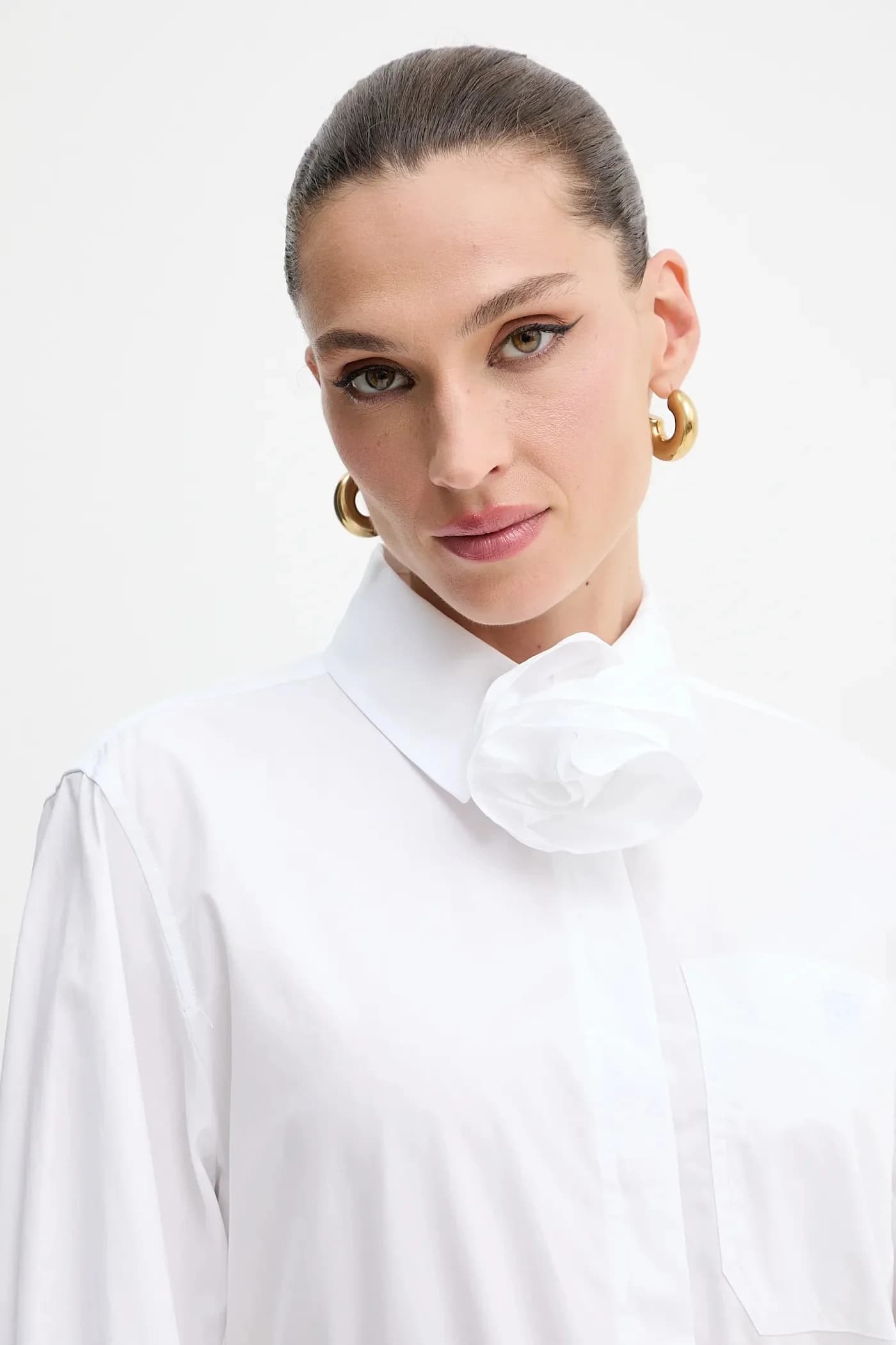 Хлопковая рубашка - фото 4