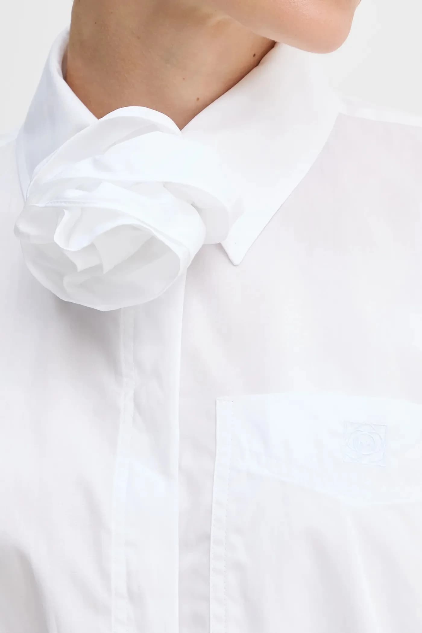 Хлопковая рубашка - фото 5