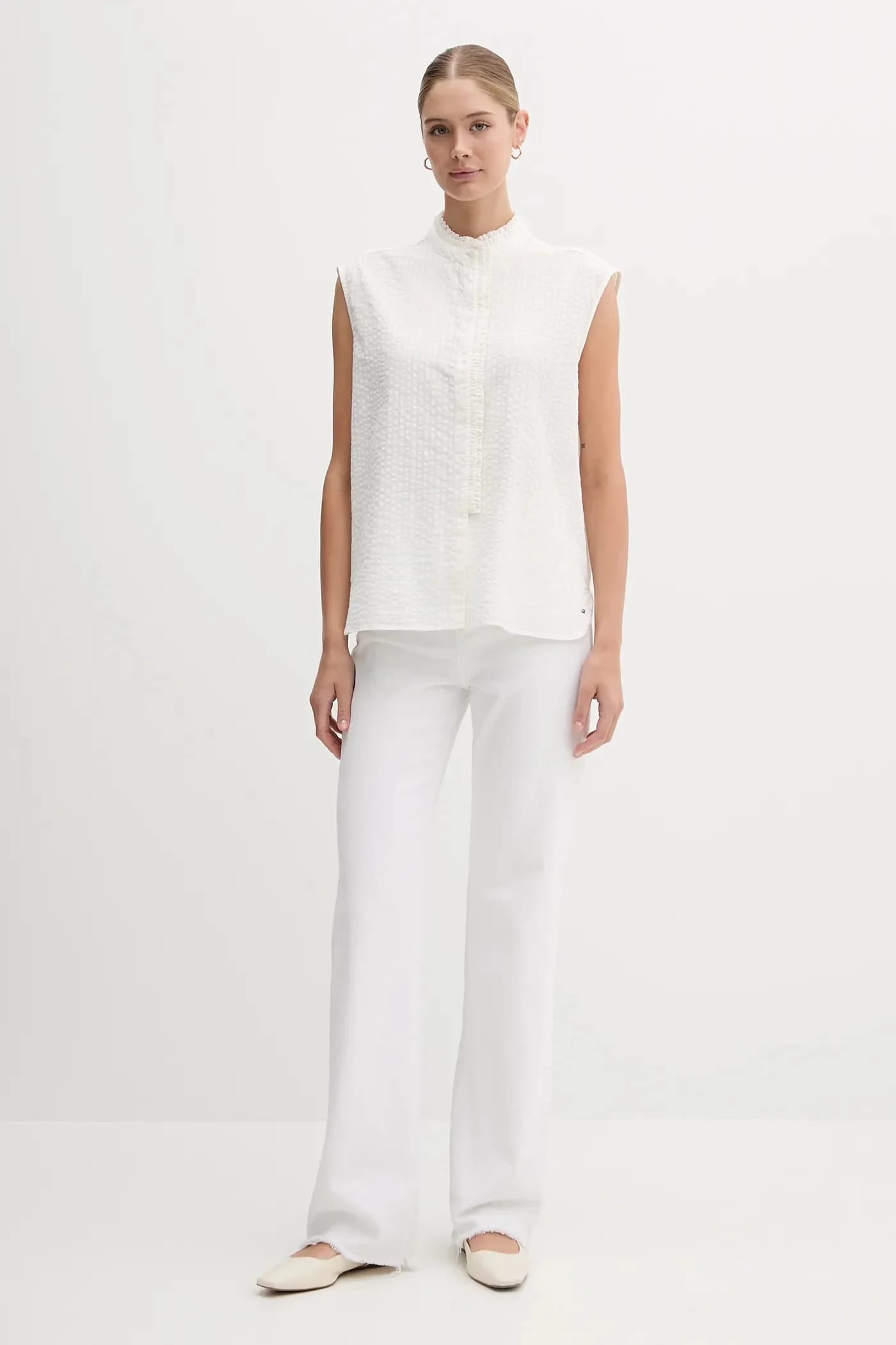 Хлопковая рубашка - фото 2