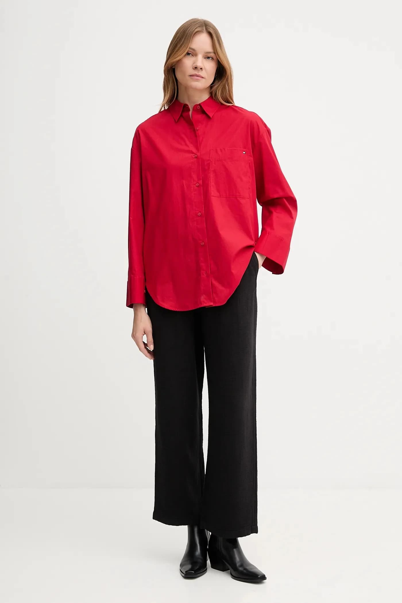 Хлопковая рубашка - фото 2