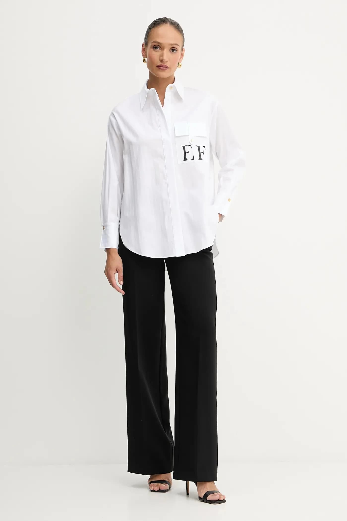 Хлопковая рубашка - фото 2