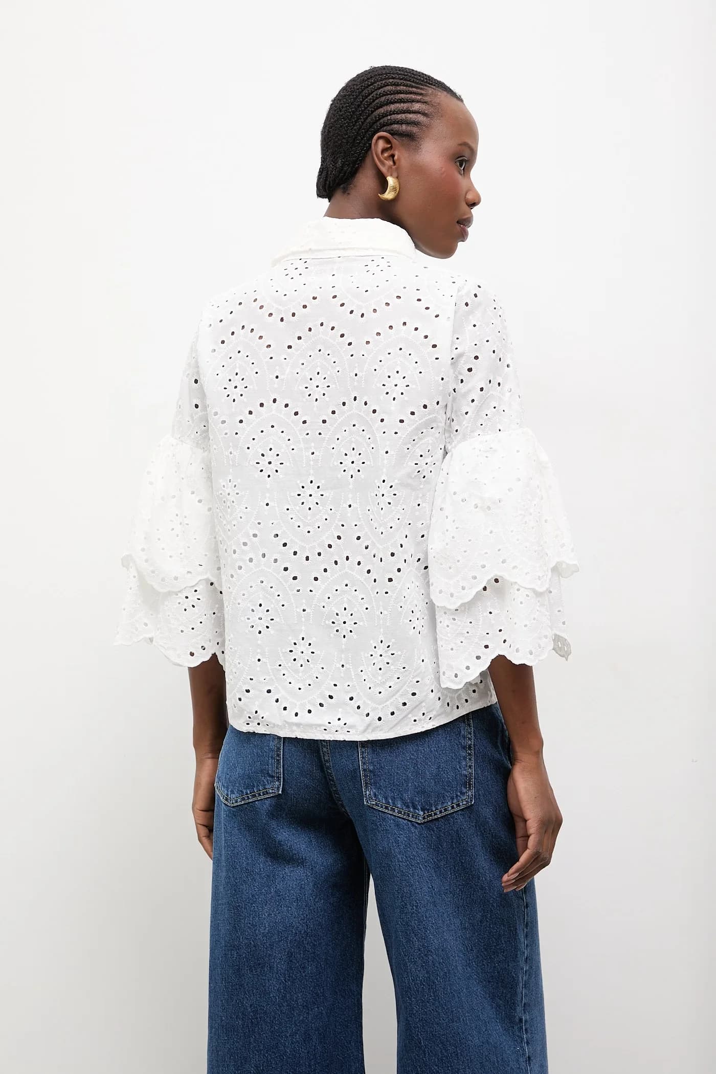 Хлопковая рубашка - фото 3