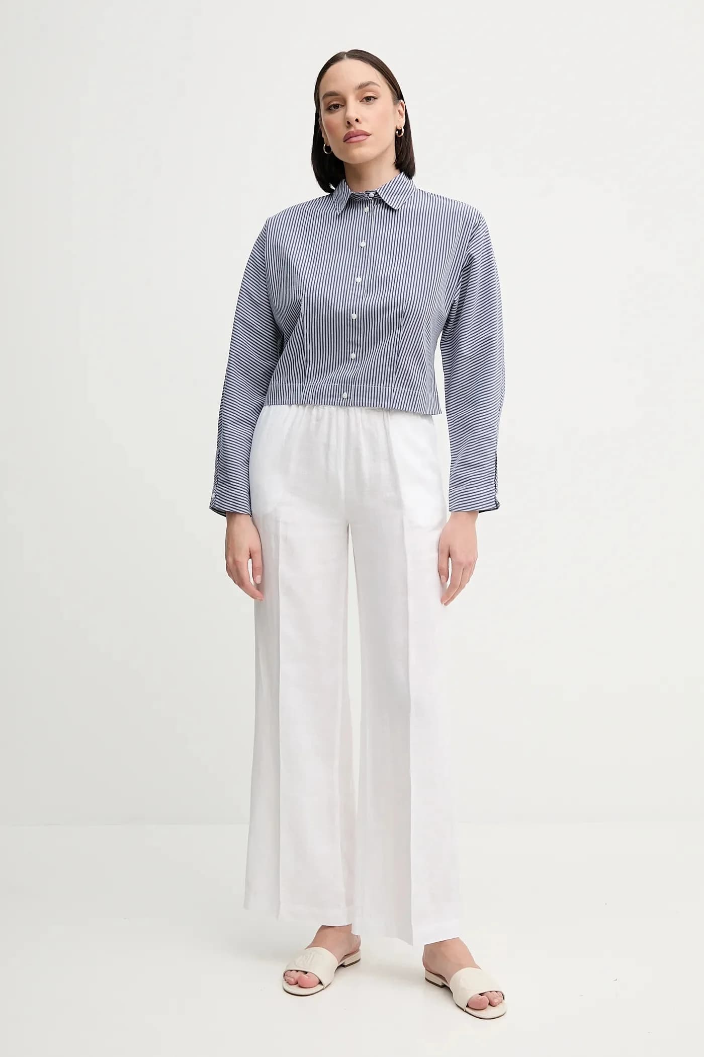 Хлопковая рубашка - фото 2